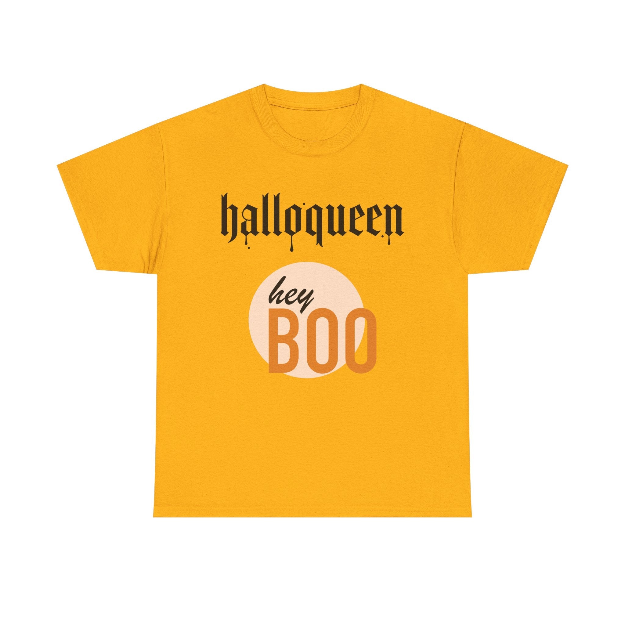 Spooky Ghost Halloween Cotton T-Shirt, Autumn Fashion Surprise for Women and Men, Unisex Tee, Scary Ghost Tee, Halloween Shirt, Fall Fashion - Etna Gift