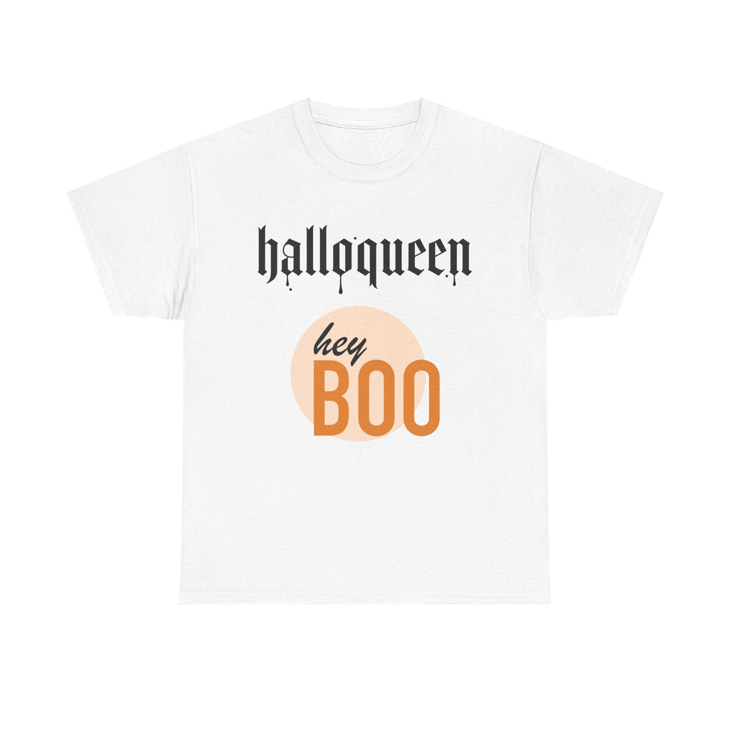 Spooky Ghost Halloween Cotton T-Shirt, Autumn Fashion Surprise for Women and Men, Unisex Tee, Scary Ghost Tee, Halloween Shirt, Fall Fashion - Etna Gift