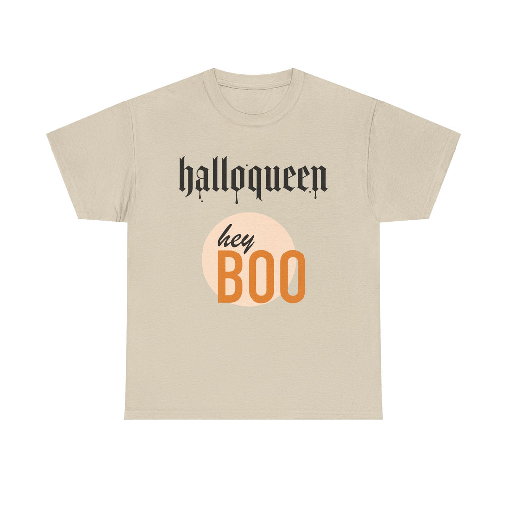 Spooky Ghost Halloween Cotton T-Shirt, Autumn Fashion Surprise for Women and Men, Unisex Tee, Scary Ghost Tee, Halloween Shirt, Fall Fashion - Etna Gift