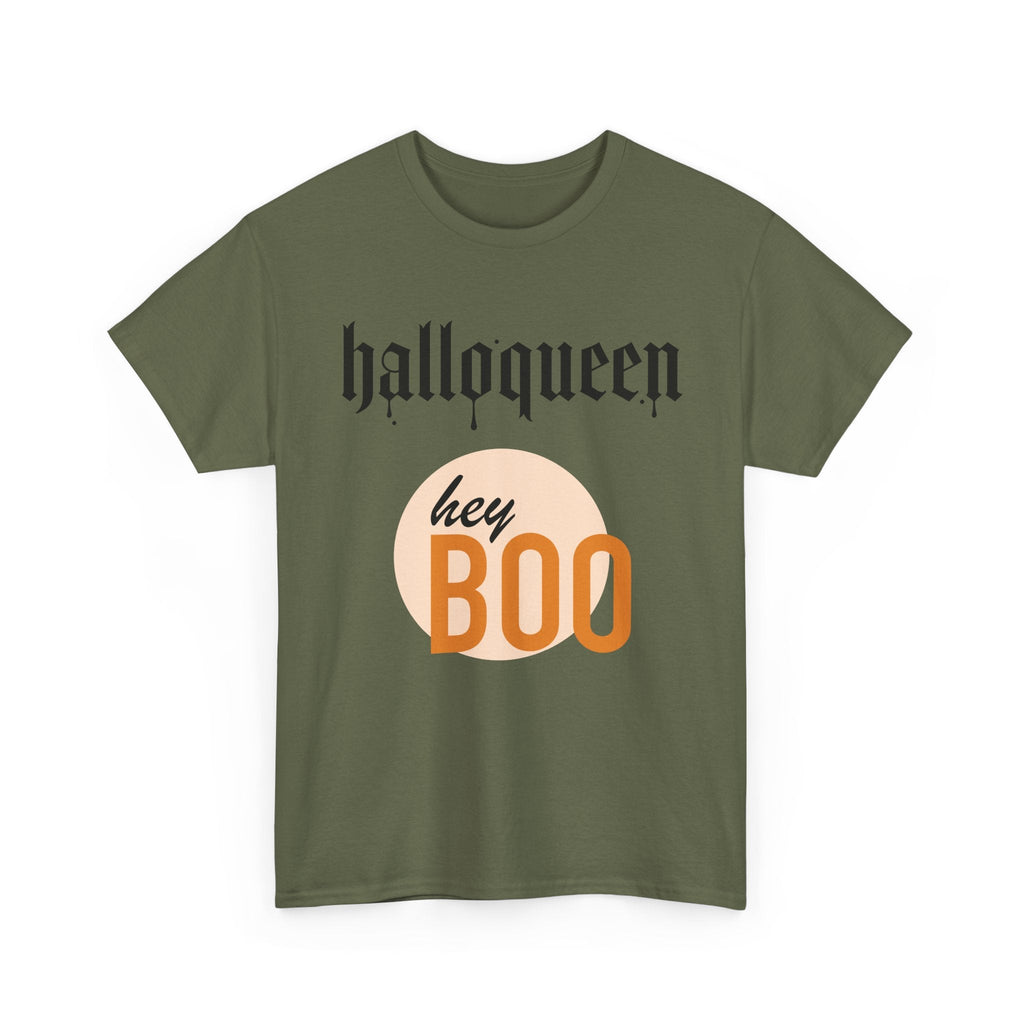 Spooky Ghost Halloween Cotton T-Shirt, Autumn Fashion Surprise for Women and Men, Unisex Tee, Scary Ghost Tee, Halloween Shirt, Fall Fashion - Etna Gift