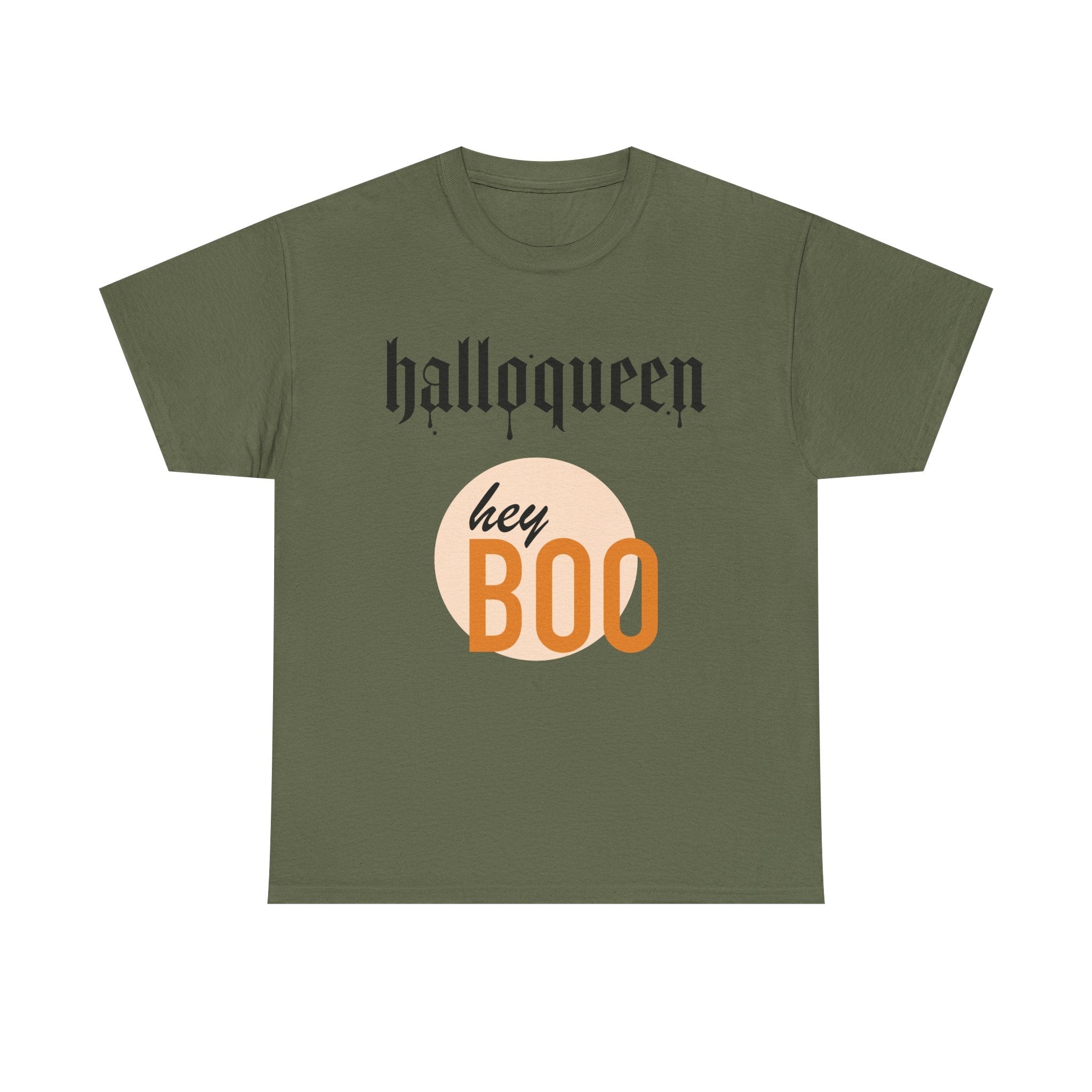 Spooky Ghost Halloween Cotton T-Shirt, Autumn Fashion Surprise for Women and Men, Unisex Tee, Scary Ghost Tee, Halloween Shirt, Fall Fashion - Etna Gift