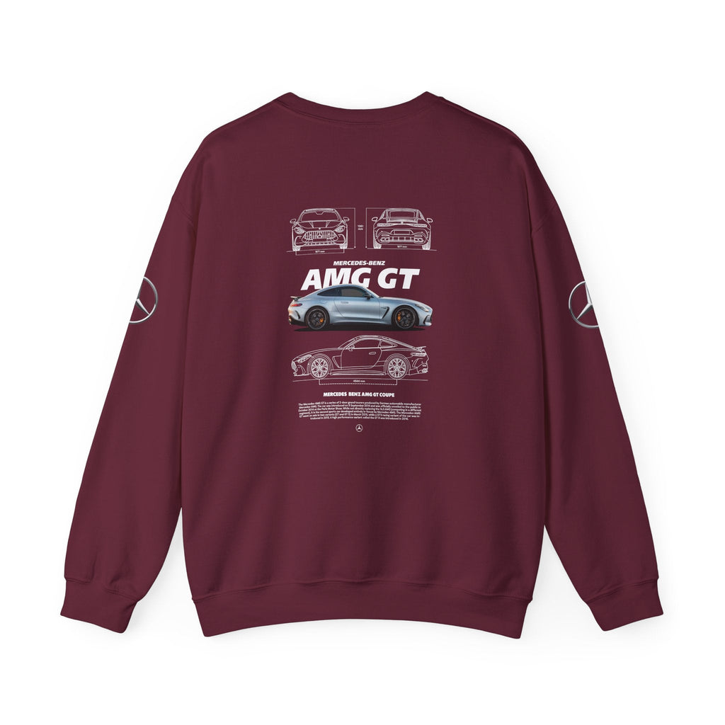 Sports Cars AMG Crewneck Sweatshirt, Gift for Car Enthusiasts, Unisex Hooded Sweatshirt, Casual Wear, Sportswear, Automotive Fashion - Etna Gift