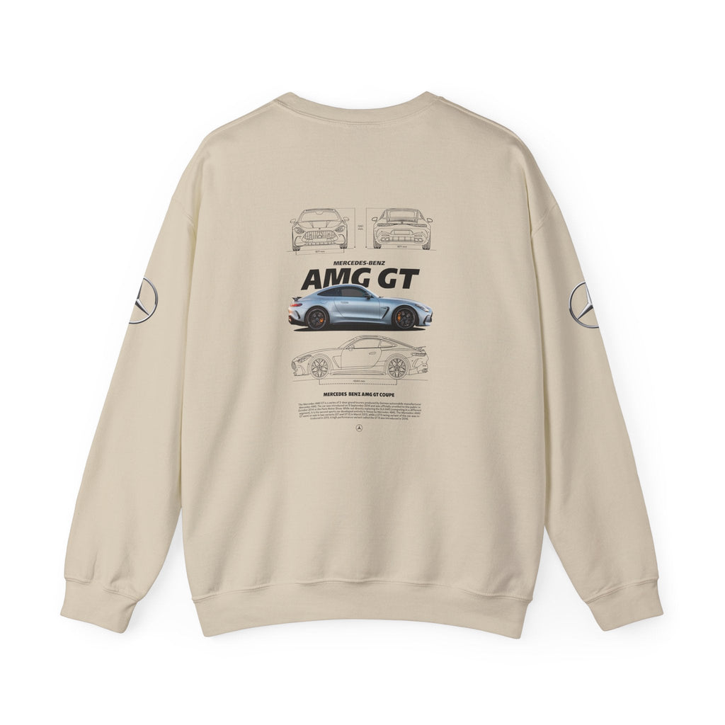 Sports Cars AMG Crewneck Sweatshirt, Gift for Car Enthusiasts, Unisex Hooded Sweatshirt, Casual Wear, Sportswear, Automotive Fashion - Etna Gift