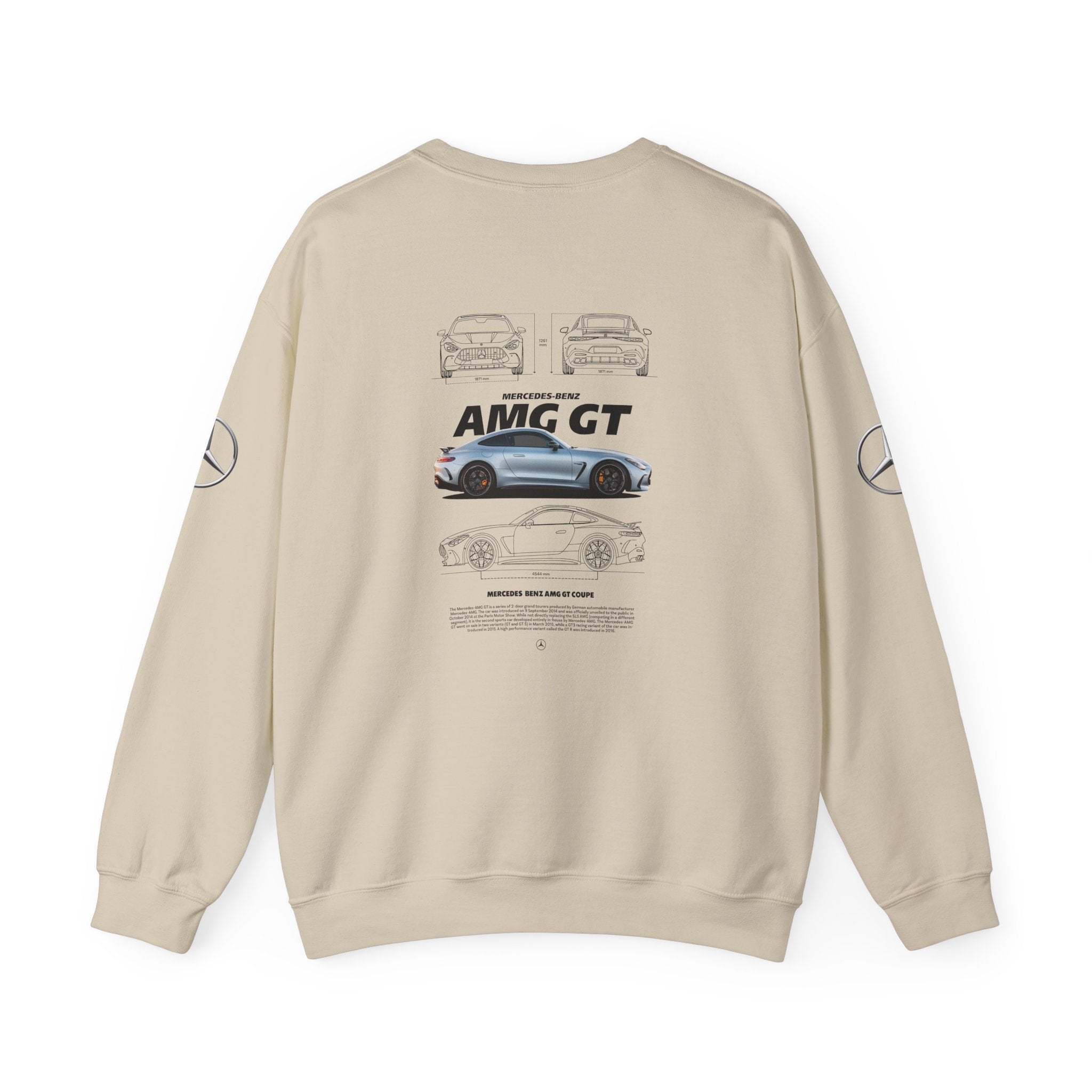 Sports Cars AMG Crewneck Sweatshirt, Gift for Car Enthusiasts, Unisex Hooded Sweatshirt, Casual Wear, Sportswear, Automotive Fashion - Etna Gift