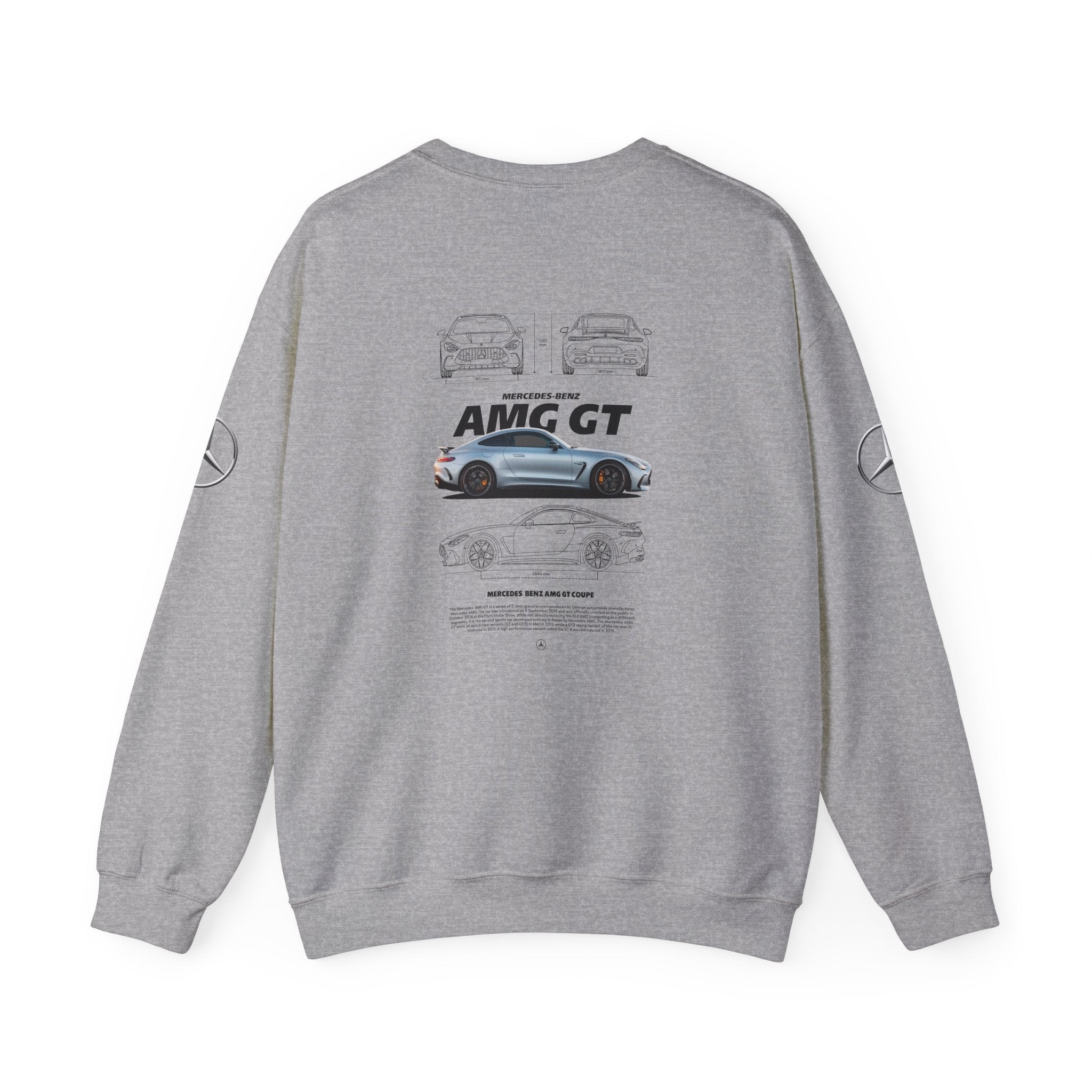 Sports Cars AMG Crewneck Sweatshirt, Gift for Car Enthusiasts, Unisex Hooded Sweatshirt, Casual Wear, Sportswear, Automotive Fashion - Etna Gift