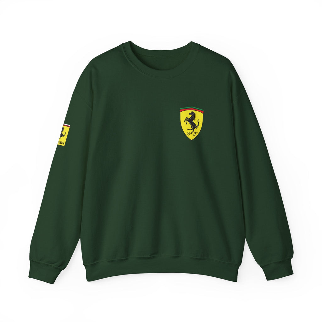 Sports Sweatshirt, Gift for Racing Car Enthusiasts, Graphic Design Sweater, Unisex Crew Neck Sweater, Automotive Clothing, - Etna Gift