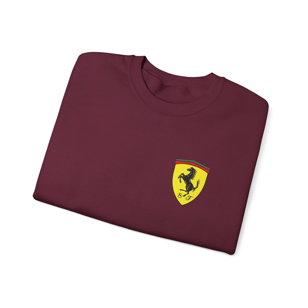 Sports Sweatshirt, Gift for Racing Car Enthusiasts, Graphic Design Sweater, Unisex Crew Neck Sweater, Automotive Clothing, - Etna Gift