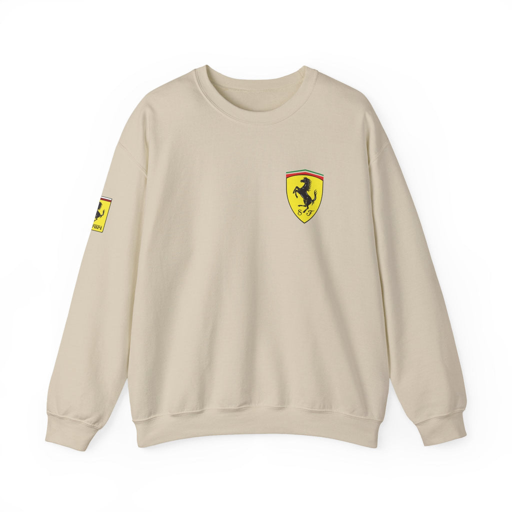 Sports Sweatshirt, Gift for Racing Car Enthusiasts, Graphic Design Sweater, Unisex Crew Neck Sweater, Automotive Clothing, - Etna Gift