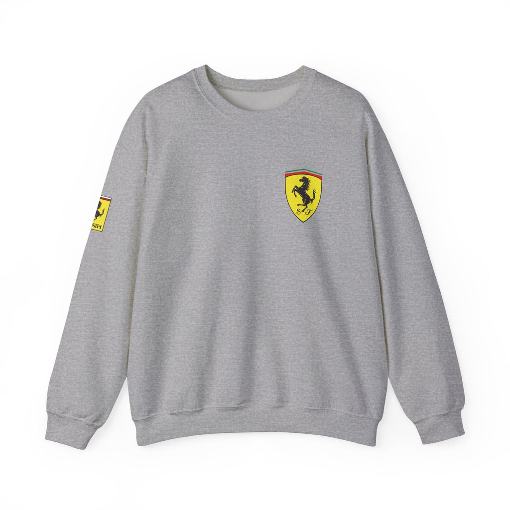 Sports Sweatshirt, Gift for Racing Car Enthusiasts, Graphic Design Sweater, Unisex Crew Neck Sweater, Automotive Clothing, - Etna Gift