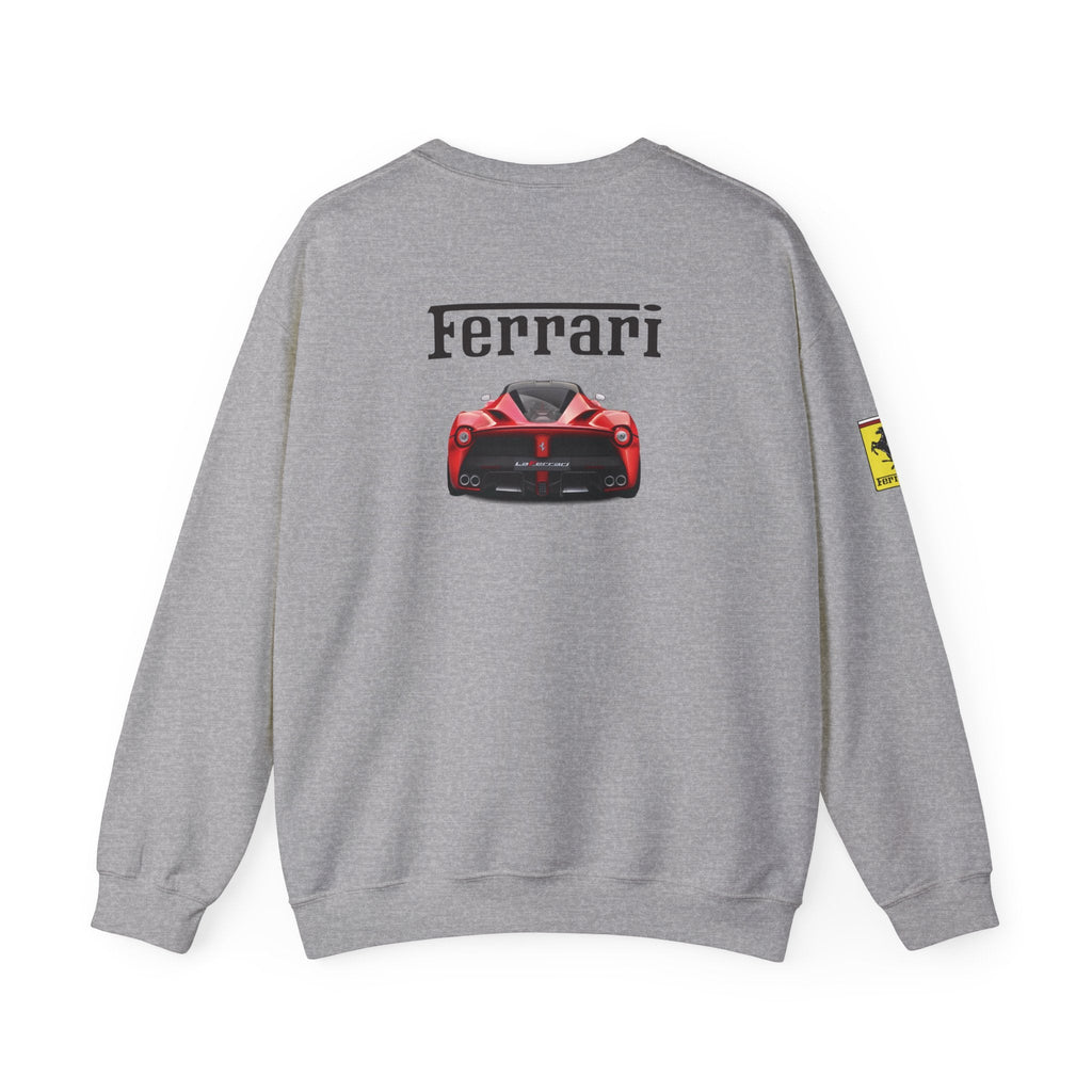 Sports Sweatshirt, Gift for Racing Car Enthusiasts, Graphic Design Sweater, Unisex Crew Neck Sweater, Automotive Clothing, - Etna Gift