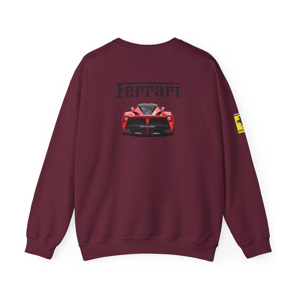 Sports Sweatshirt, Gift for Racing Car Enthusiasts, Graphic Design Sweater, Unisex Crew Neck Sweater, Automotive Clothing, - Etna Gift