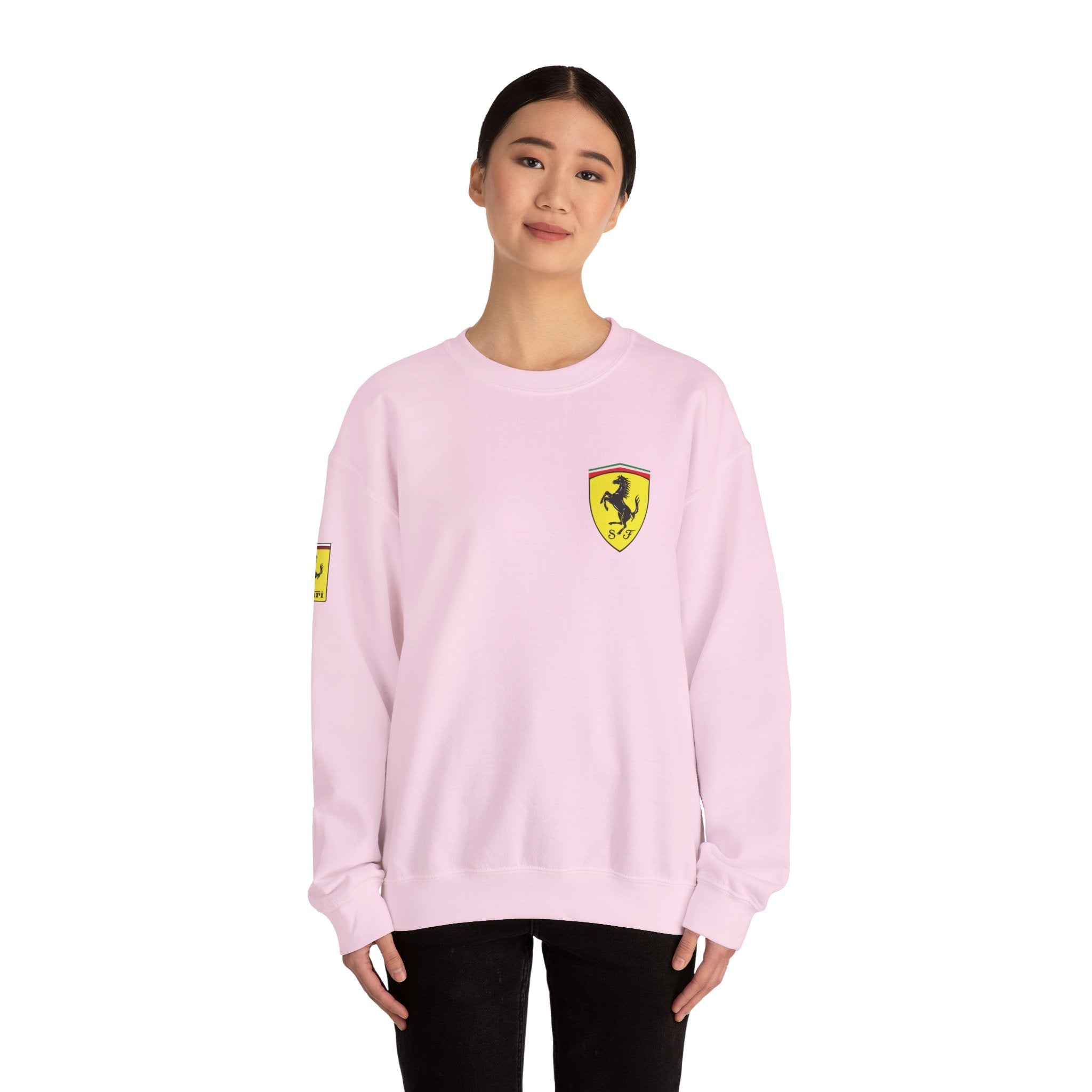 Sports Sweatshirt, Gift for Racing Car Enthusiasts, Graphic Design Sweater, Unisex Crew Neck Sweater, Automotive Clothing, - Etna Gift