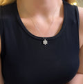 Star necklace 925 sterling silver star necklace - Etna Gift
