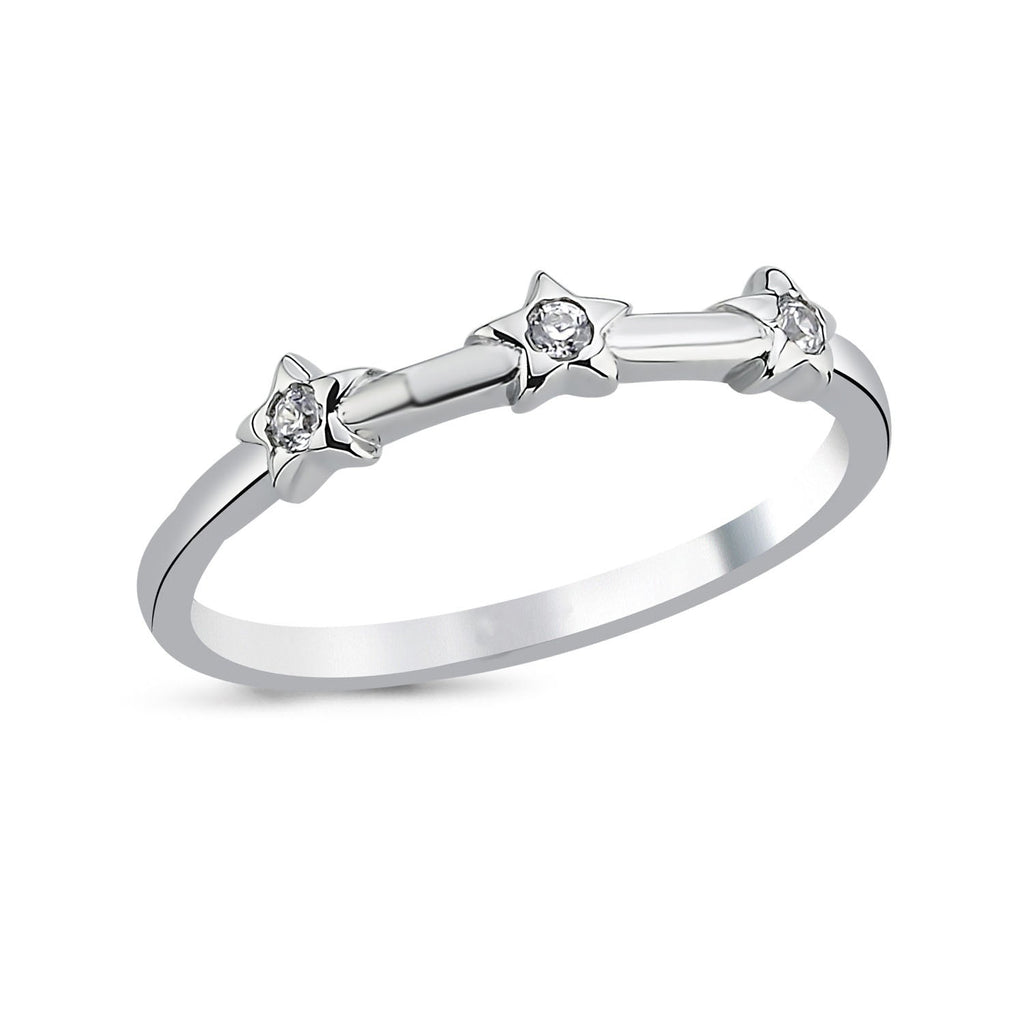 Star Ring, 925 Sterling Silver Women's Ring - Etna Gift