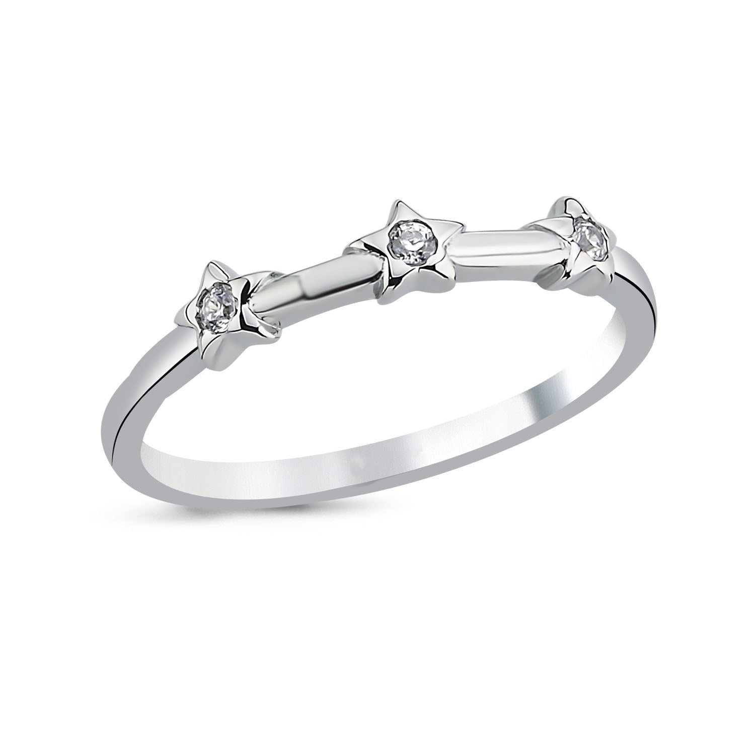 Star Ring, 925 Sterling Silver Women's Ring - Etna Gift