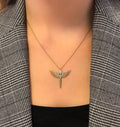 Angel Necklace 925 Sterling Silver angel necklace