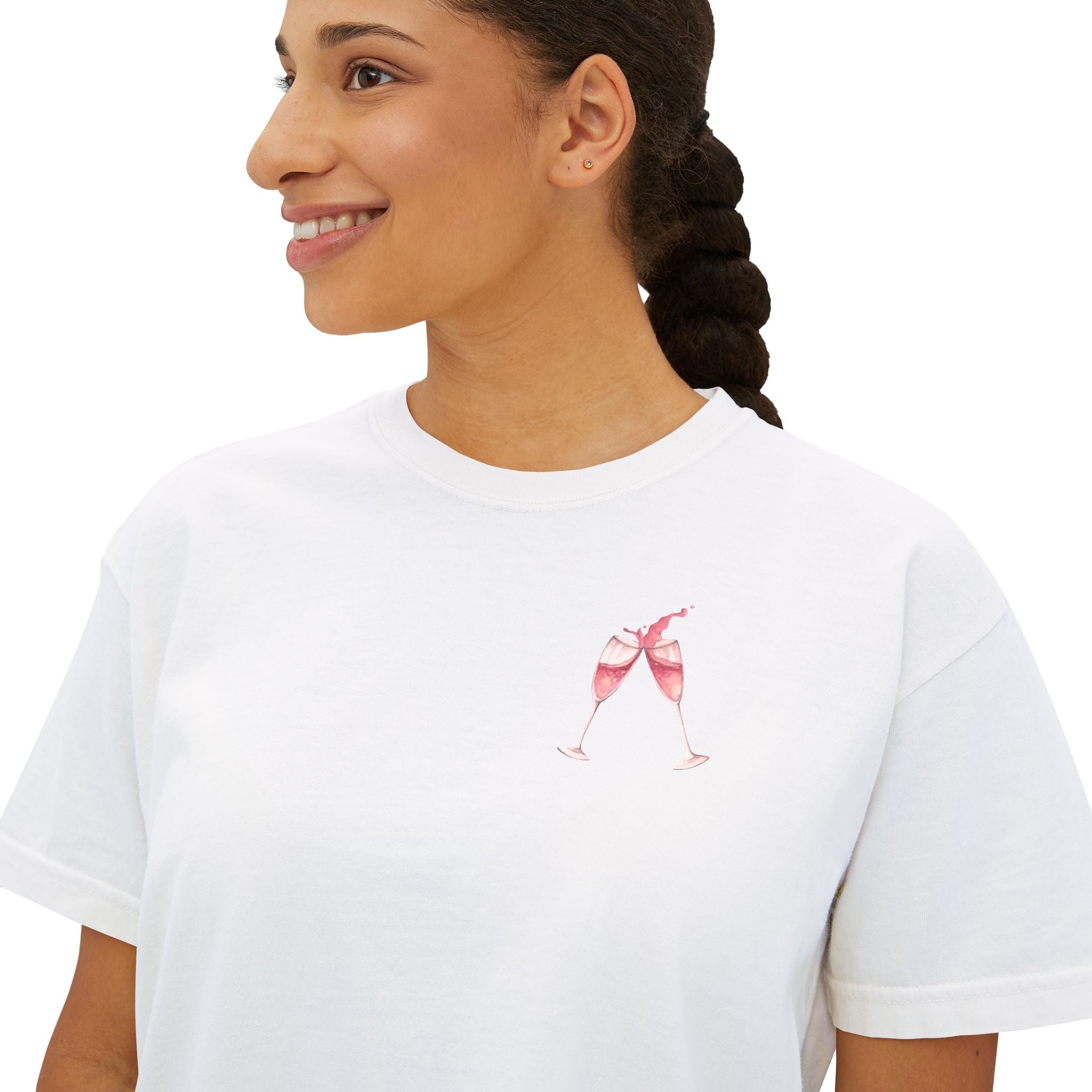 Summer Beach Tee — "Summer" Graphic Women's Boxy T-Shirt - Etna Gift