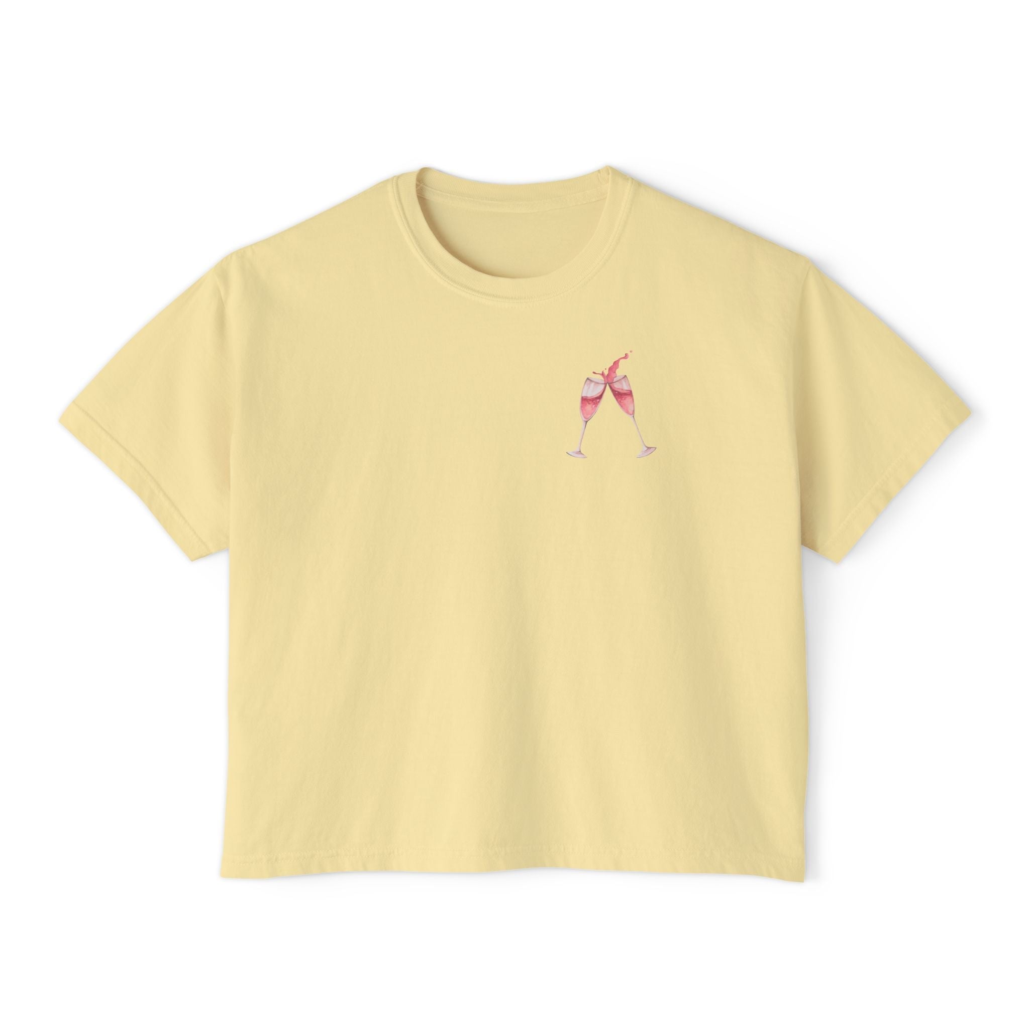 Summer Beach Tee — "Summer" Graphic Women's Boxy T-Shirt - Etna Gift