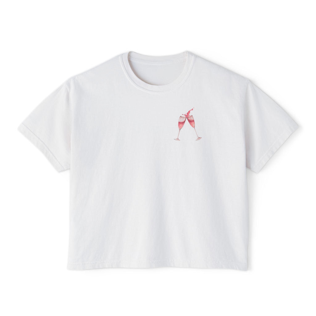Summer Beach Tee — "Summer" Graphic Women's Boxy T-Shirt - Etna Gift