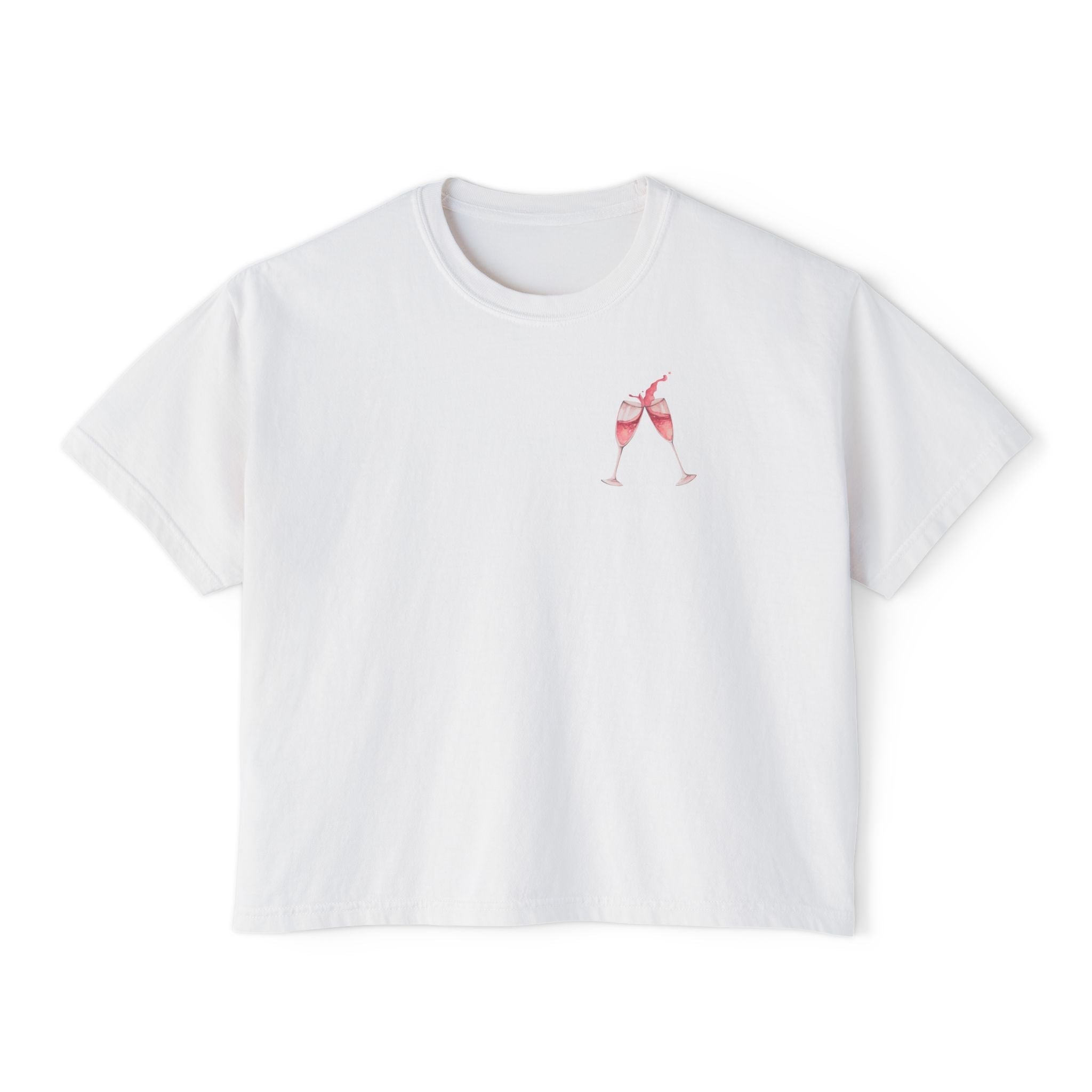 Summer Beach Tee — "Summer" Graphic Women's Boxy T-Shirt - Etna Gift