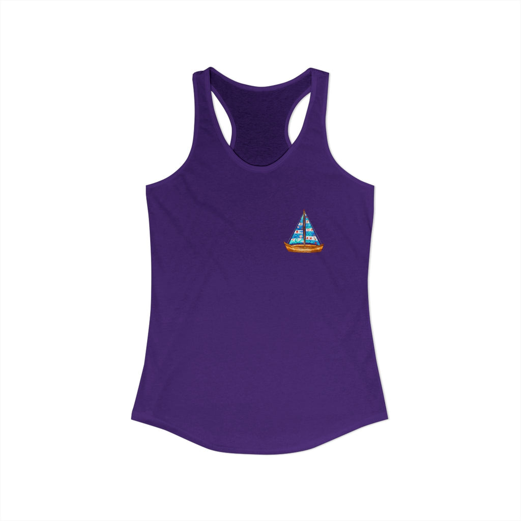 Summer Vacation Sand Sailboat T-Shirt | Coastal Beach Graphic Tee - Etna Gift