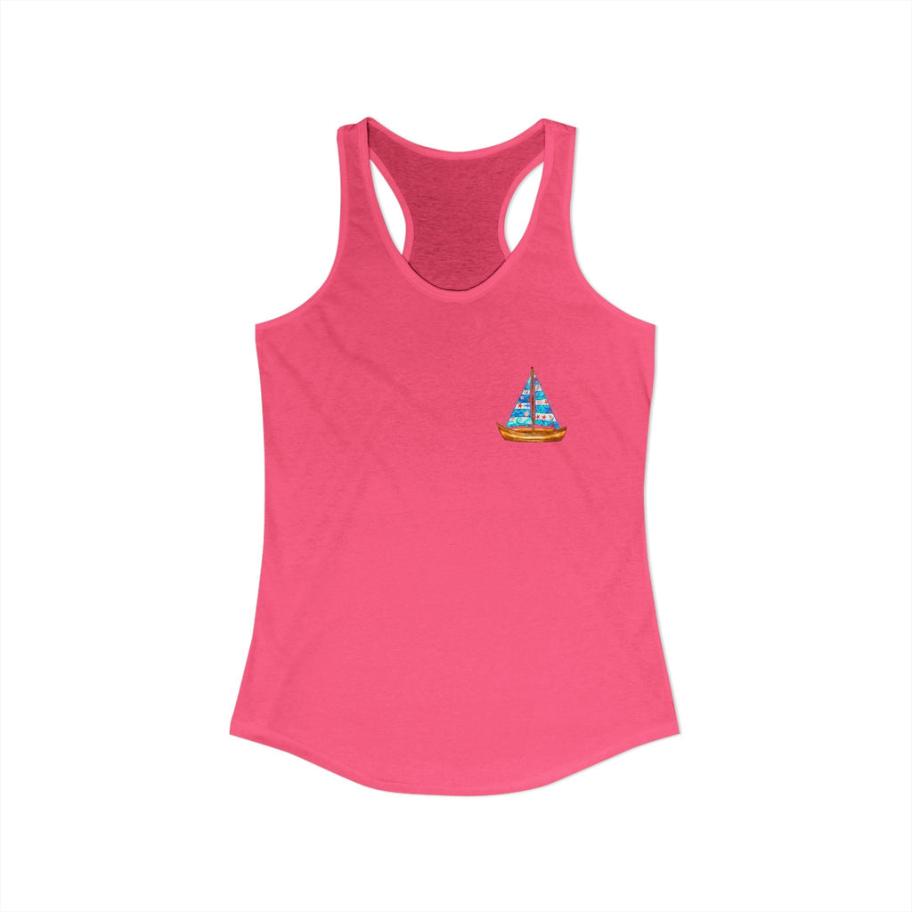 Summer Vacation Sand Sailboat T-Shirt | Coastal Beach Graphic Tee - Etna Gift