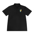 Sunset Beach Polo Shirt — Tropical Palm Surf Graphic - Etna Gift