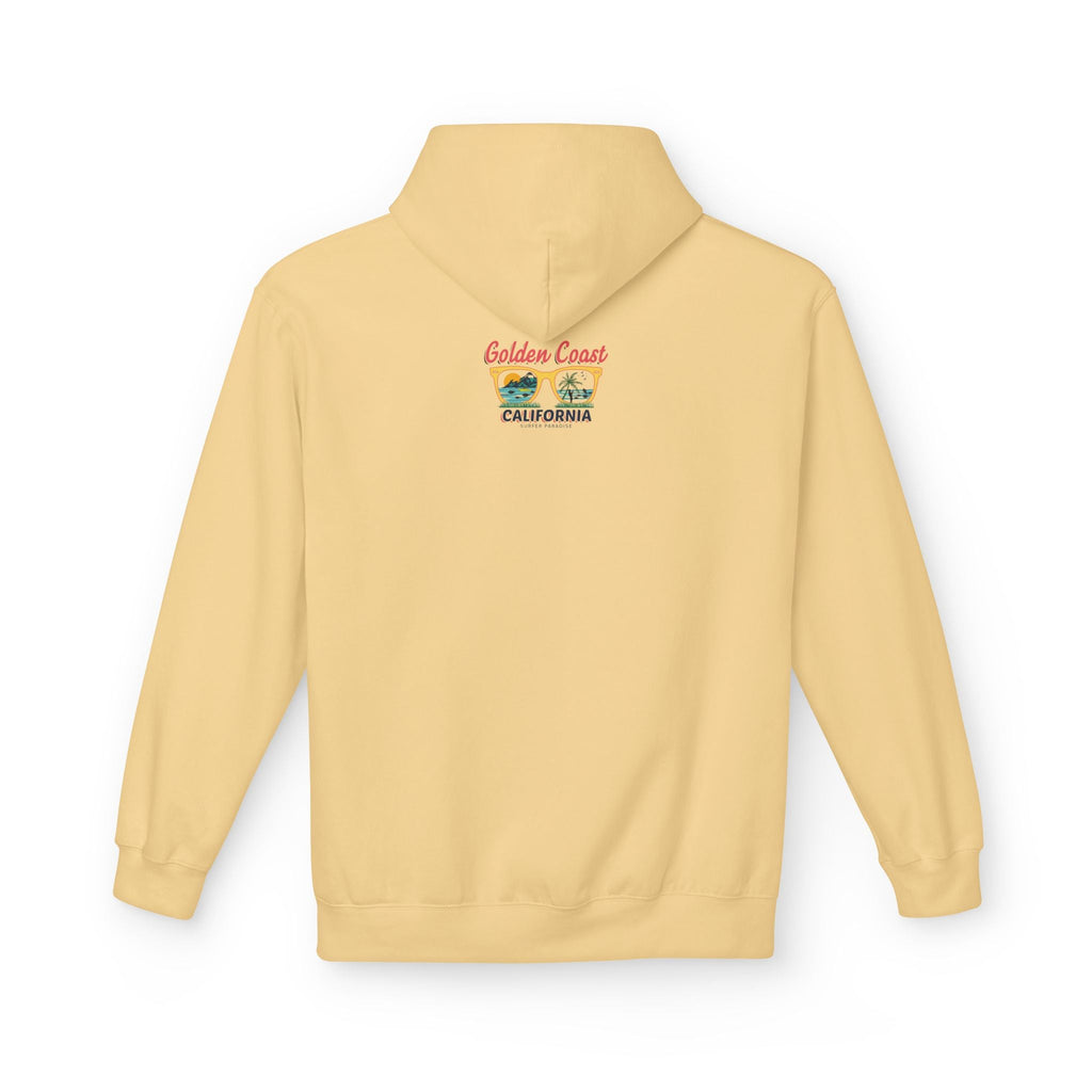 Surf Vibes Hoodie Coastal Palms & Sunset Graphic - Etna Gift