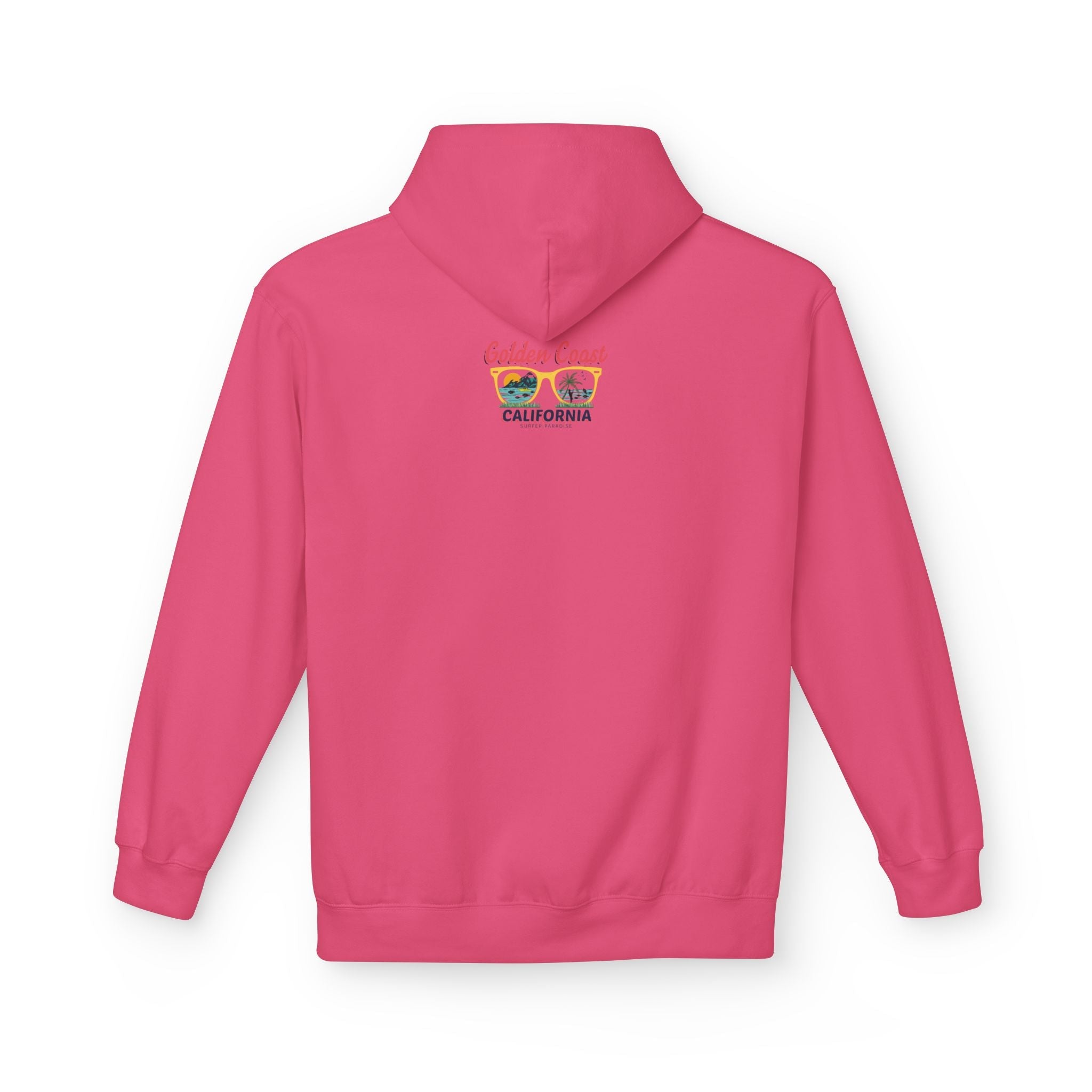 Surf Vibes Hoodie Coastal Palms & Sunset Graphic - Etna Gift