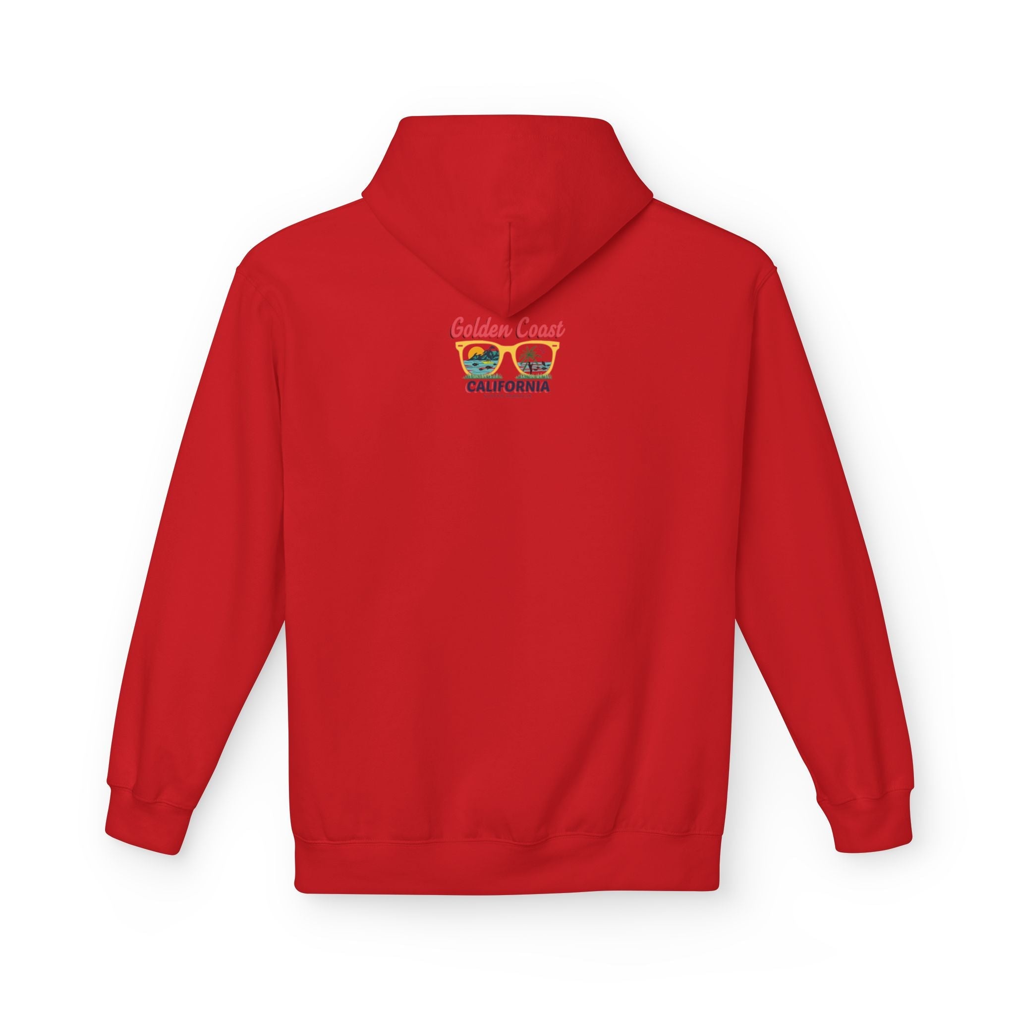 Surf Vibes Hoodie Coastal Palms & Sunset Graphic - Etna Gift