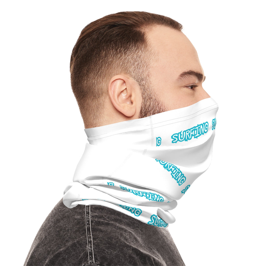 Surfing Pattern Neck Gaiter Lightweight UV Face & Neck Cover - Etna Gift