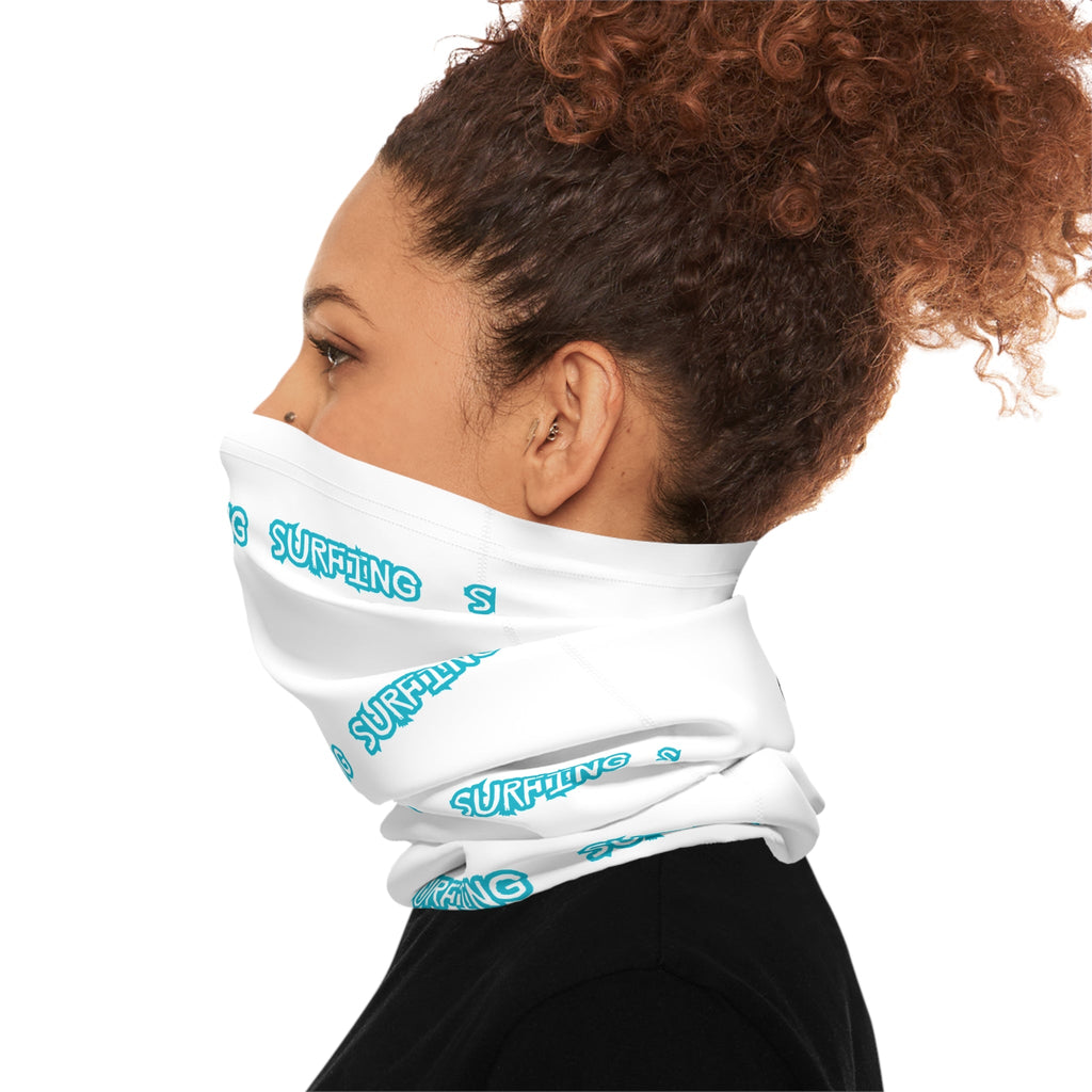Surfing Pattern Neck Gaiter Lightweight UV Face & Neck Cover - Etna Gift