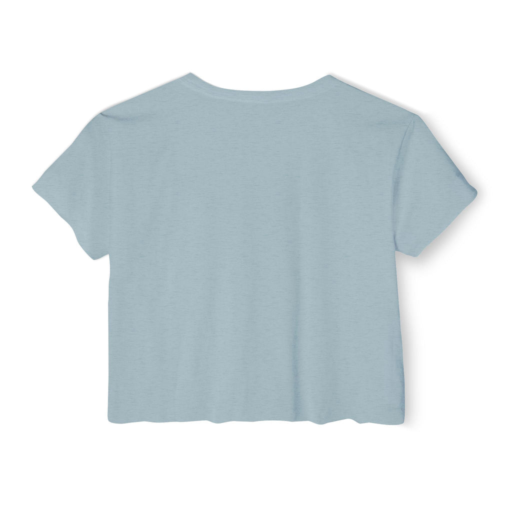 Tennis Crop Top Minimalist Female Tennis Player Graphic Festival Tee - Etna Gift