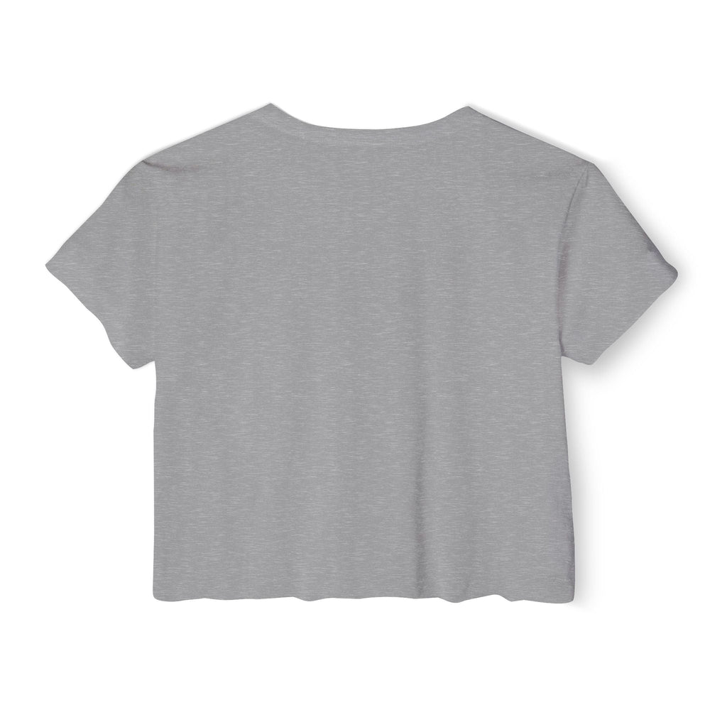 Tennis Crop Top Minimalist Female Tennis Player Graphic Festival Tee - Etna Gift
