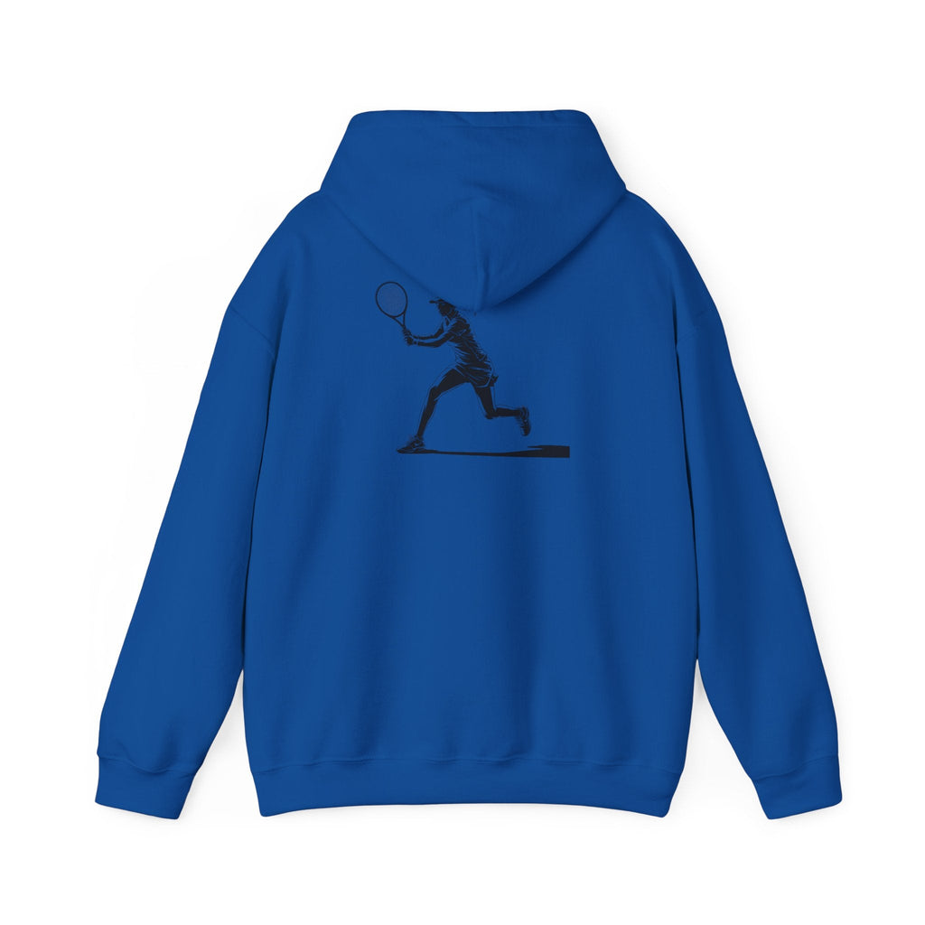 Tennis Hoodie Minimalist Retro Racket Player Graphic Sweatshirt - Etna Gift