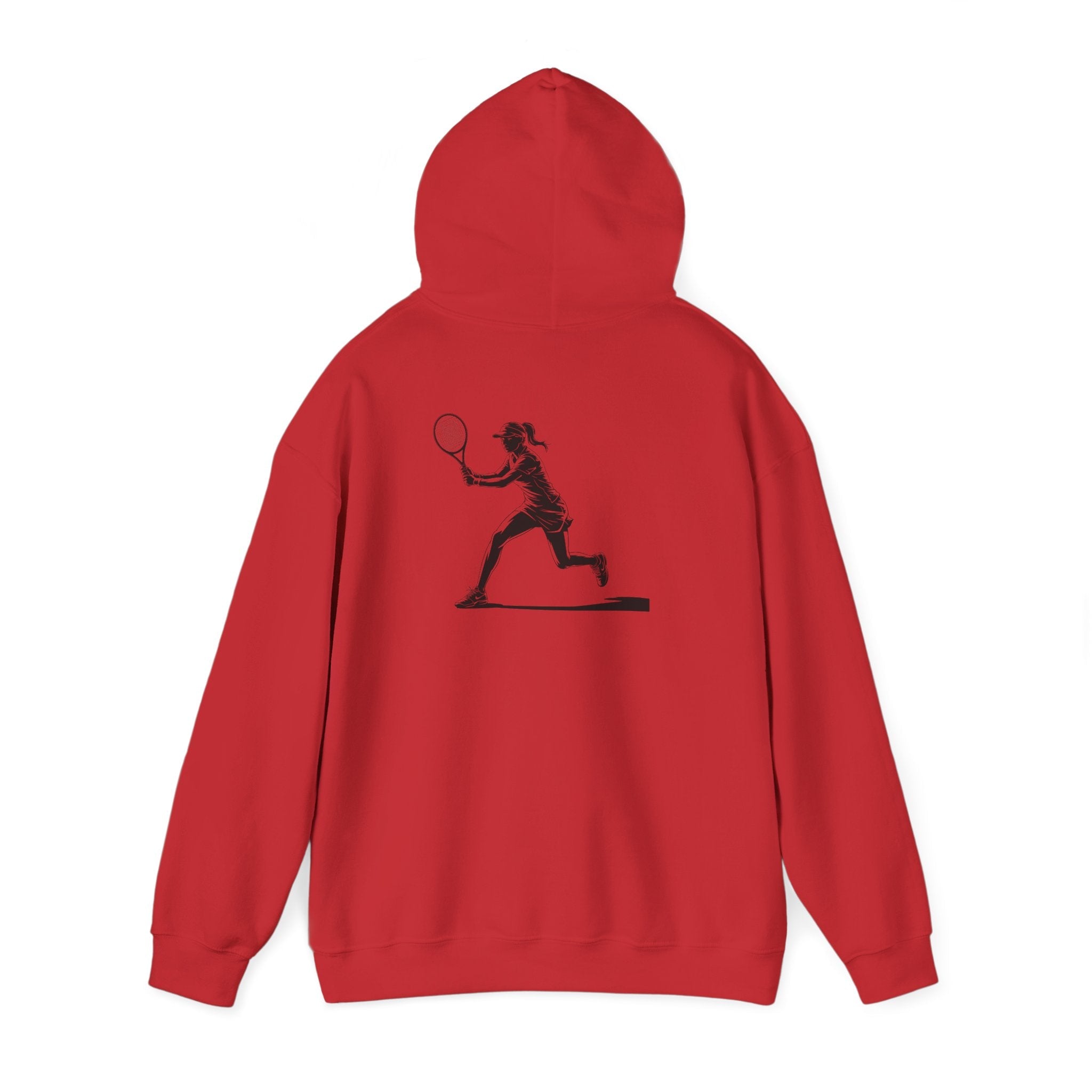 Tennis Hoodie Minimalist Retro Racket Player Graphic Sweatshirt - Etna Gift