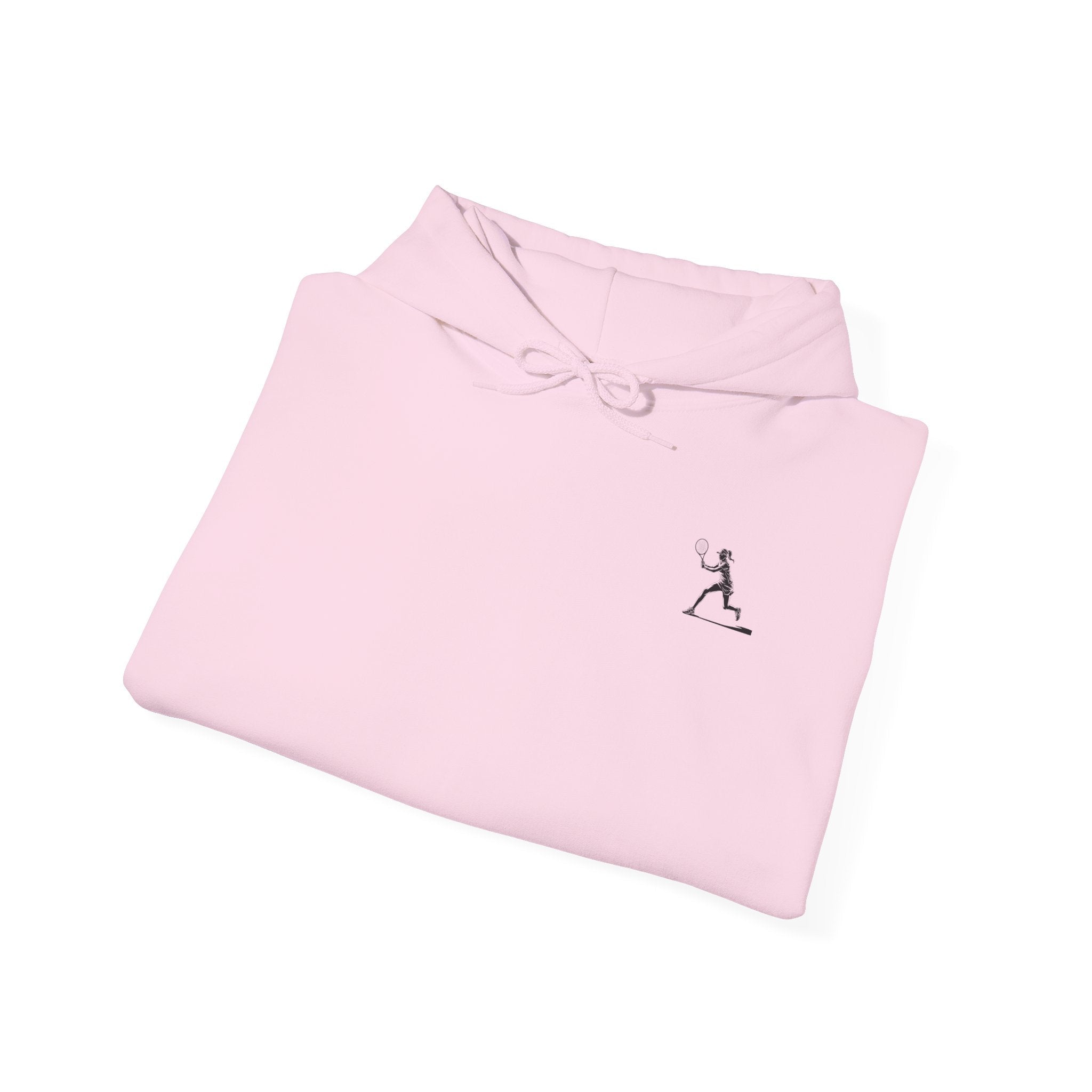Tennis Hoodie Minimalist Retro Racket Player Graphic Sweatshirt - Etna Gift