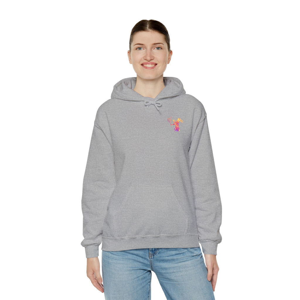 Tennis Hoodie "Tennis is my favorite" Colorful Female Player Pullover - Etna Gift