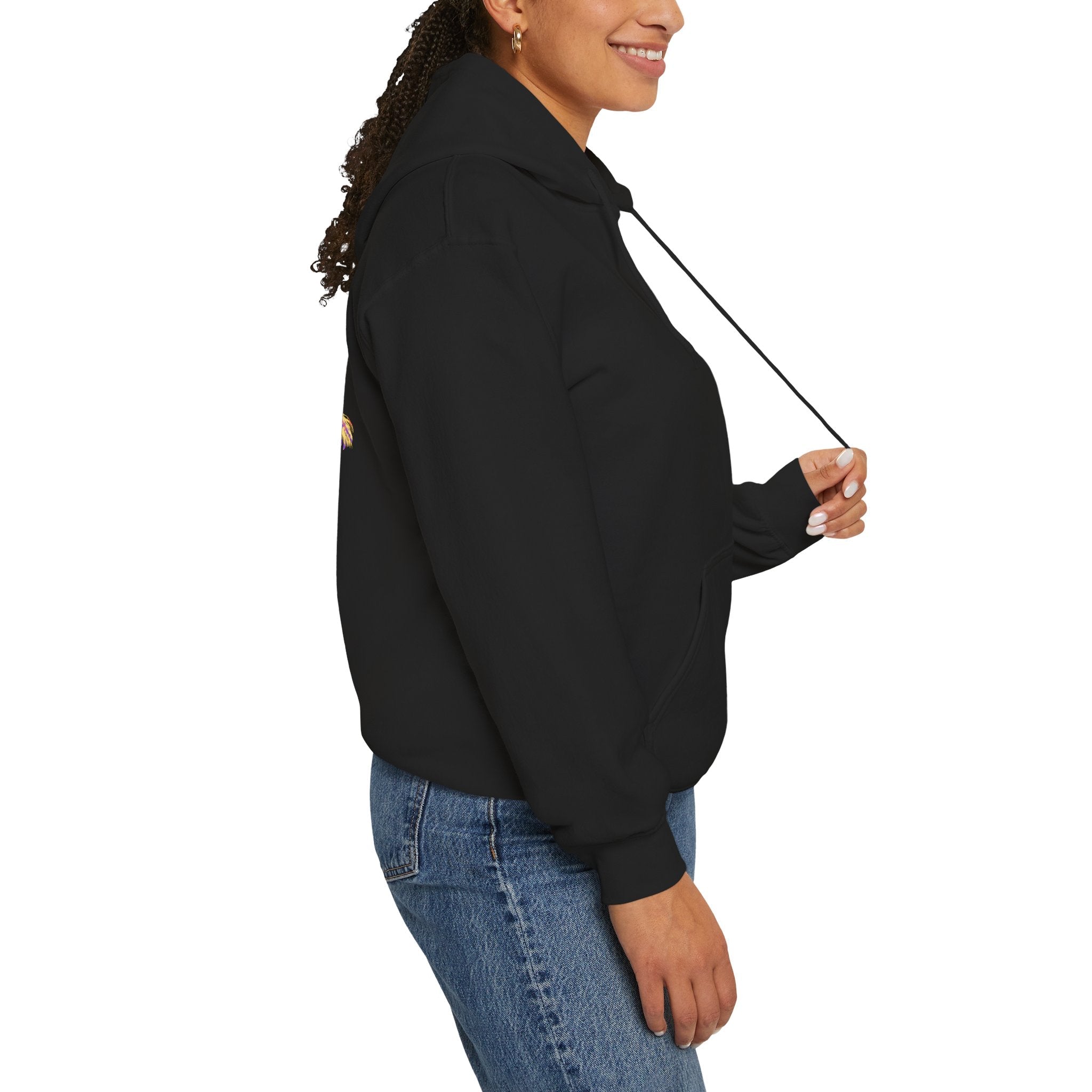 Tennis Hoodie "Tennis is my favorite" Colorful Female Player Pullover - Etna Gift