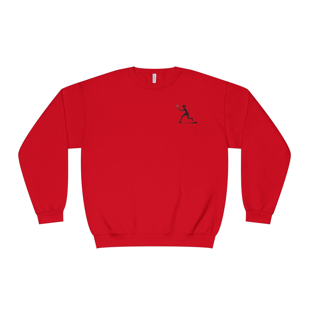 Tennis Woman Crewneck Sweatshirt Women's Tennis Graphic Sweatshirt - Etna Gift