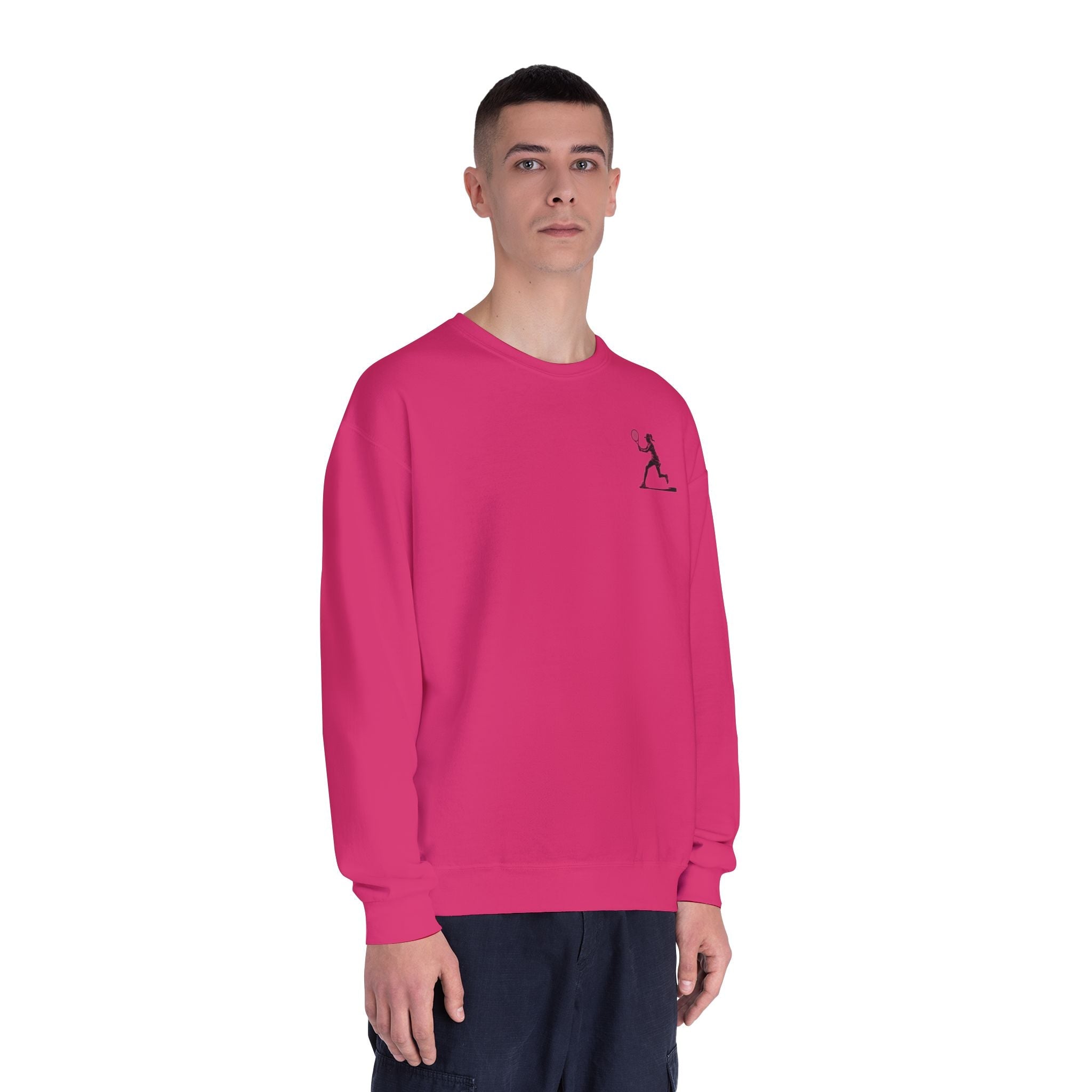 Tennis Woman Crewneck Sweatshirt Women's Tennis Graphic Sweatshirt - Etna Gift