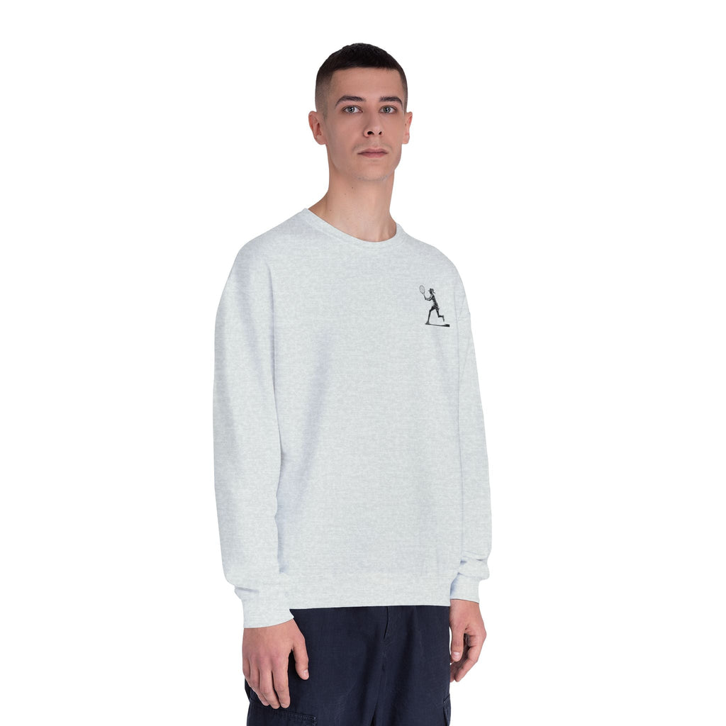 Tennis Woman Crewneck Sweatshirt Women's Tennis Graphic Sweatshirt - Etna Gift