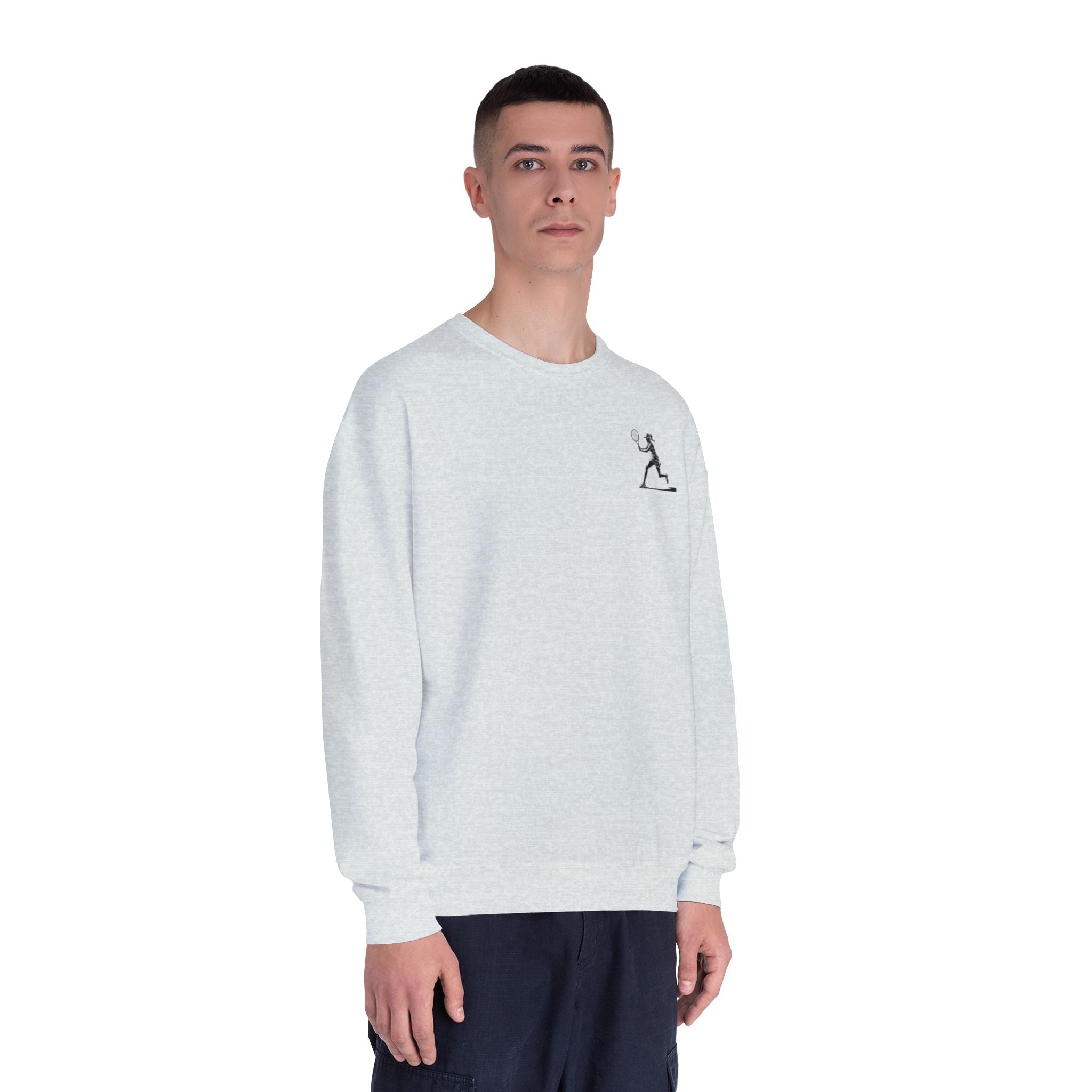 Tennis Woman Crewneck Sweatshirt Women's Tennis Graphic Sweatshirt - Etna Gift