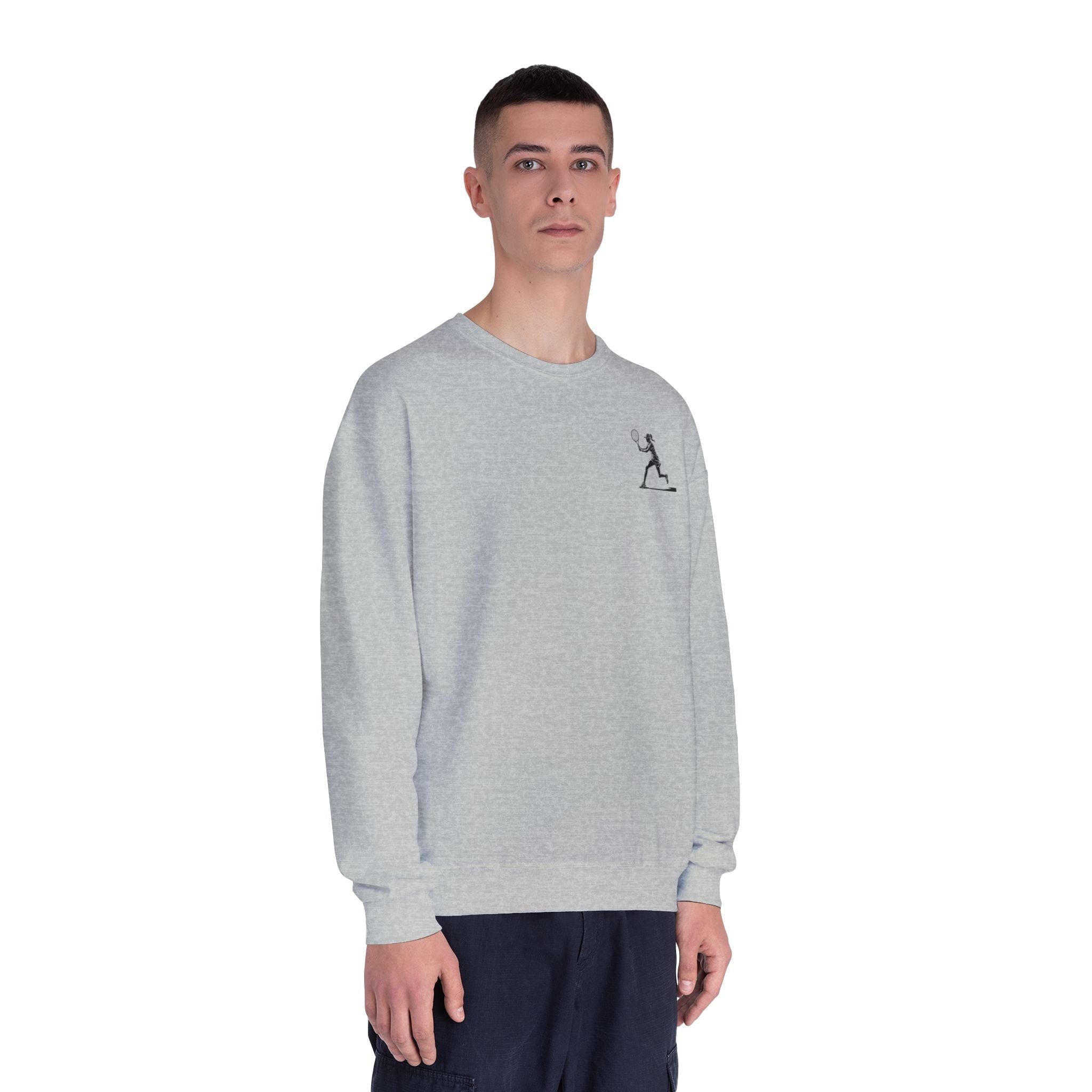 Tennis Woman Crewneck Sweatshirt Women's Tennis Graphic Sweatshirt - Etna Gift