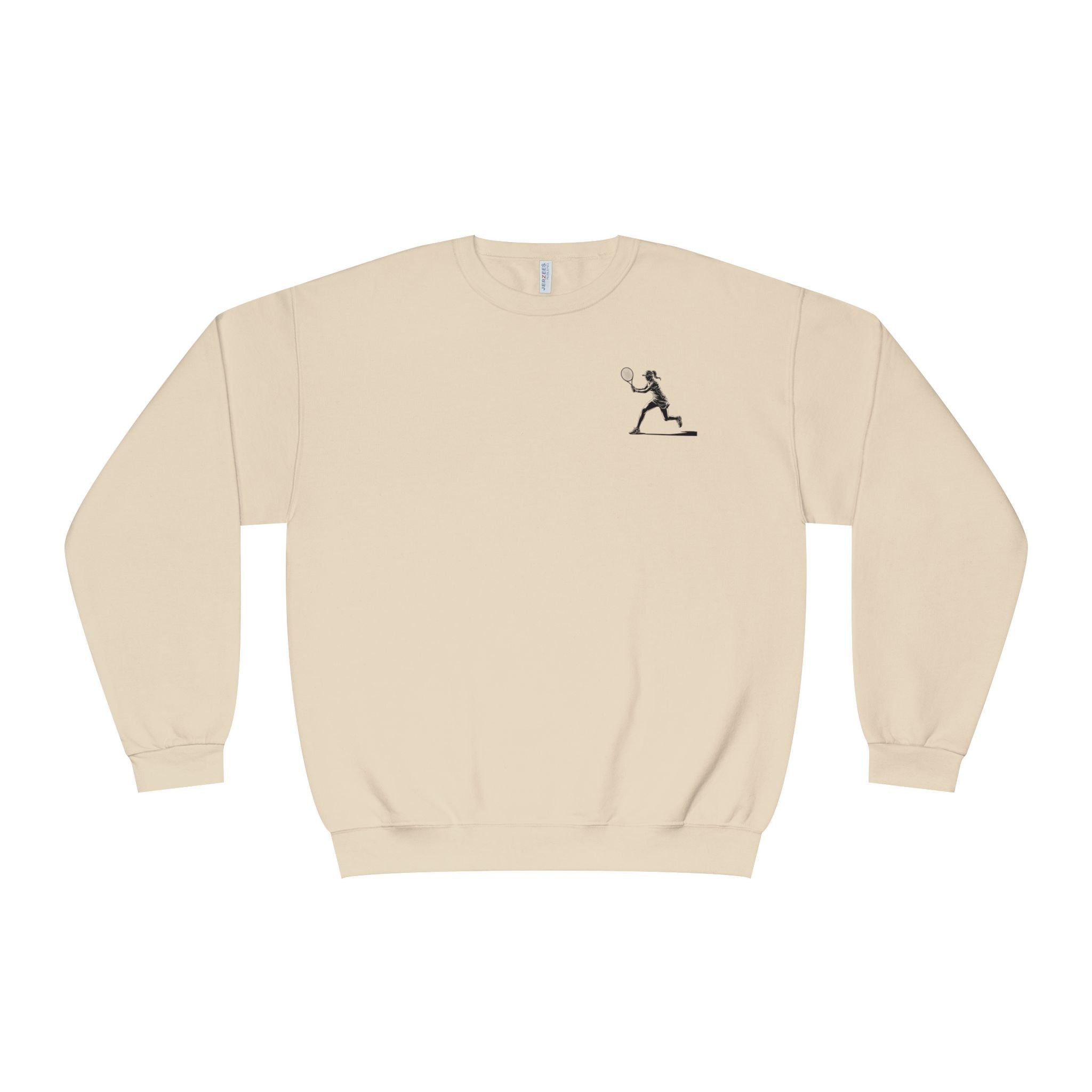 Tennis Woman Crewneck Sweatshirt Women's Tennis Graphic Sweatshirt - Etna Gift