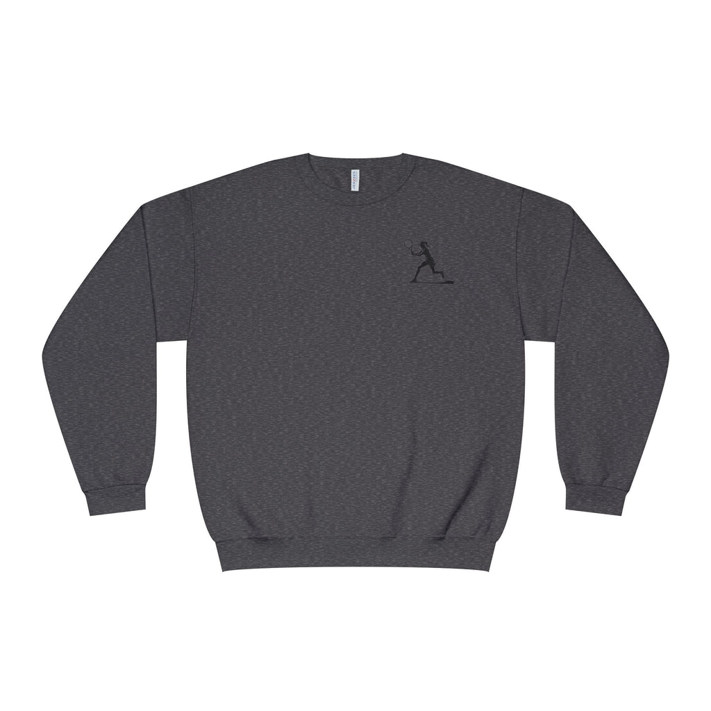 Tennis Woman Crewneck Sweatshirt Women's Tennis Graphic Sweatshirt - Etna Gift