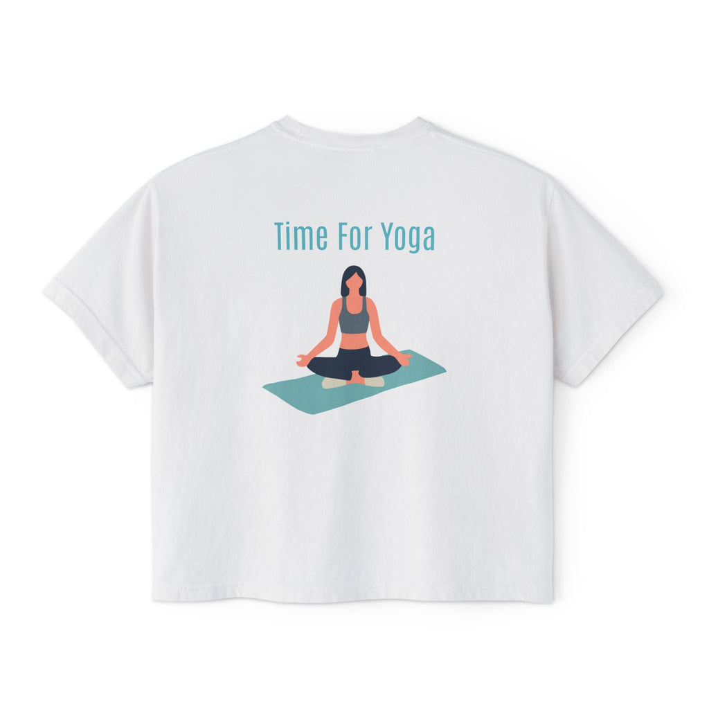 Time For Yoga Tee | Yoga Pose Graphic Tee - Etna Gift