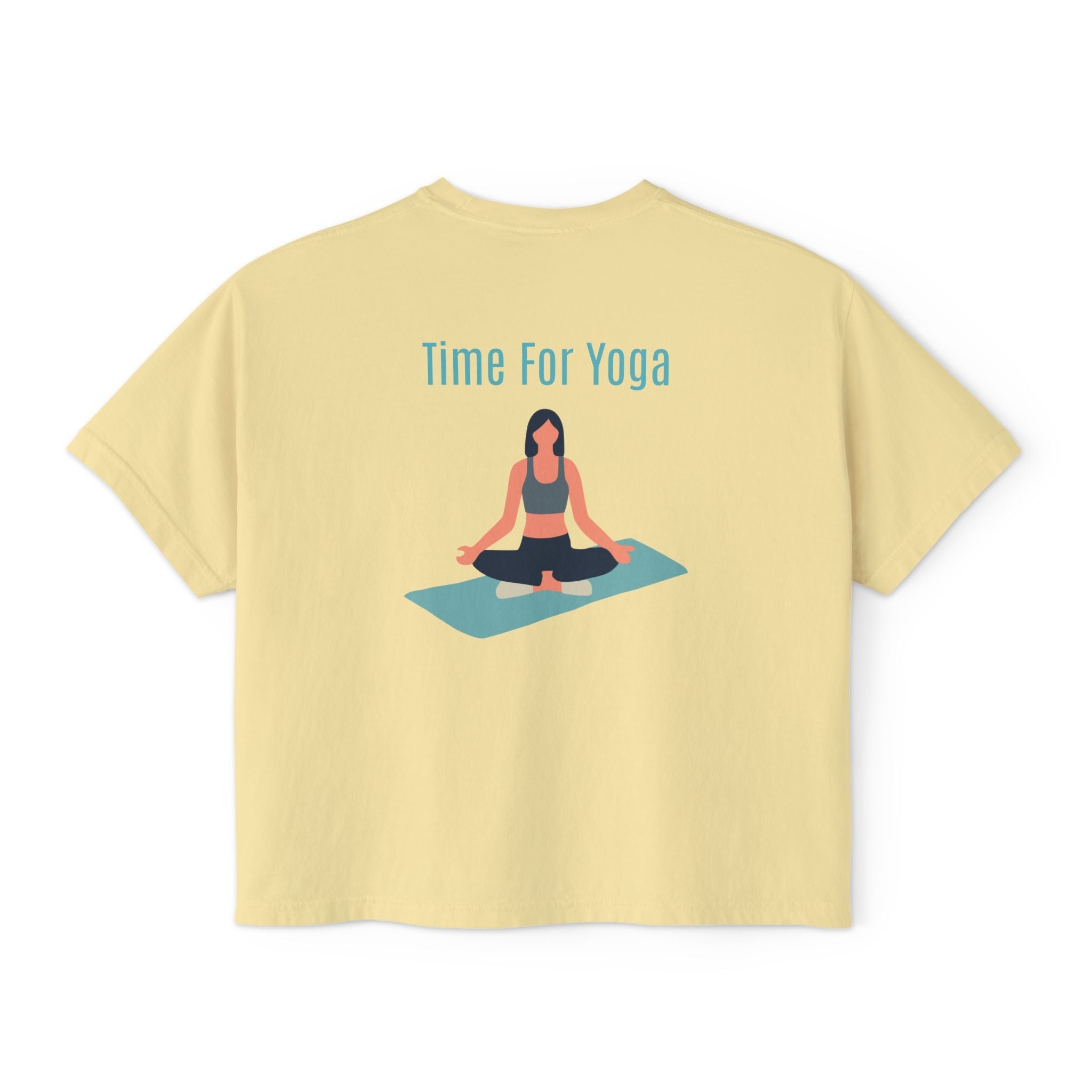 Time For Yoga Tee | Yoga Pose Graphic Tee - Etna Gift