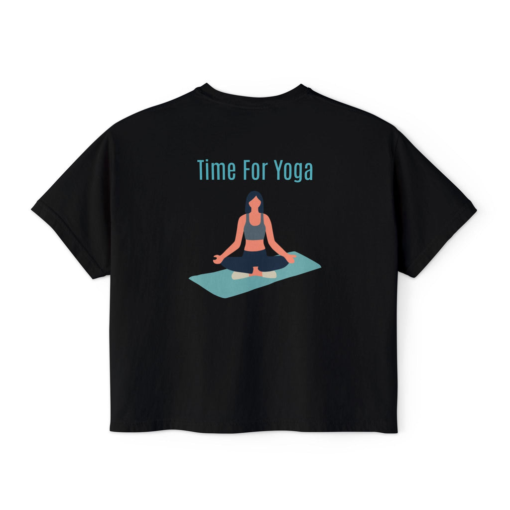 Time For Yoga Tee | Yoga Pose Graphic Tee - Etna Gift