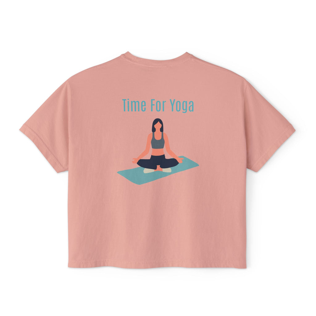 Time For Yoga Tee | Yoga Pose Graphic Tee - Etna Gift